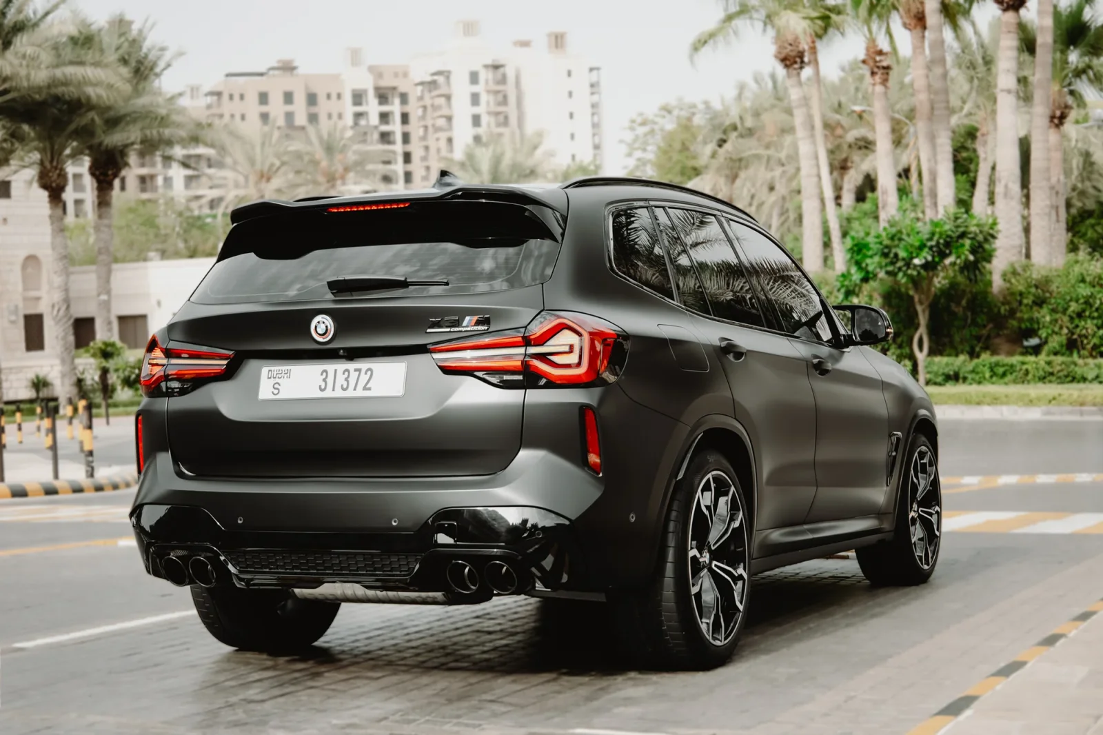 Rent BMW X3 M Competition Black 2023 in Abu Dhabi - 10 
