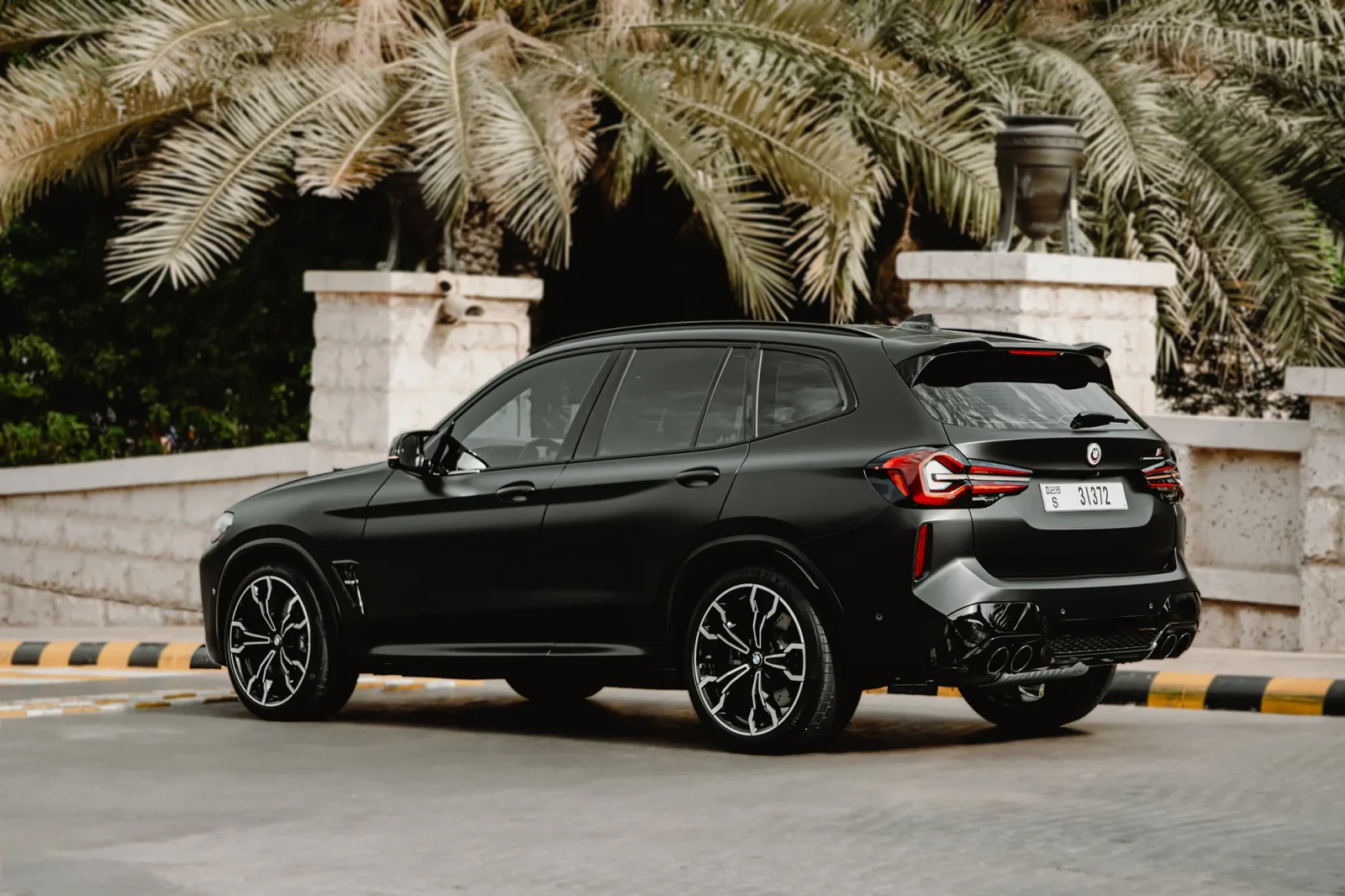 Rent BMW X3 M Competition Black 2023 in Abu Dhabi - 11 