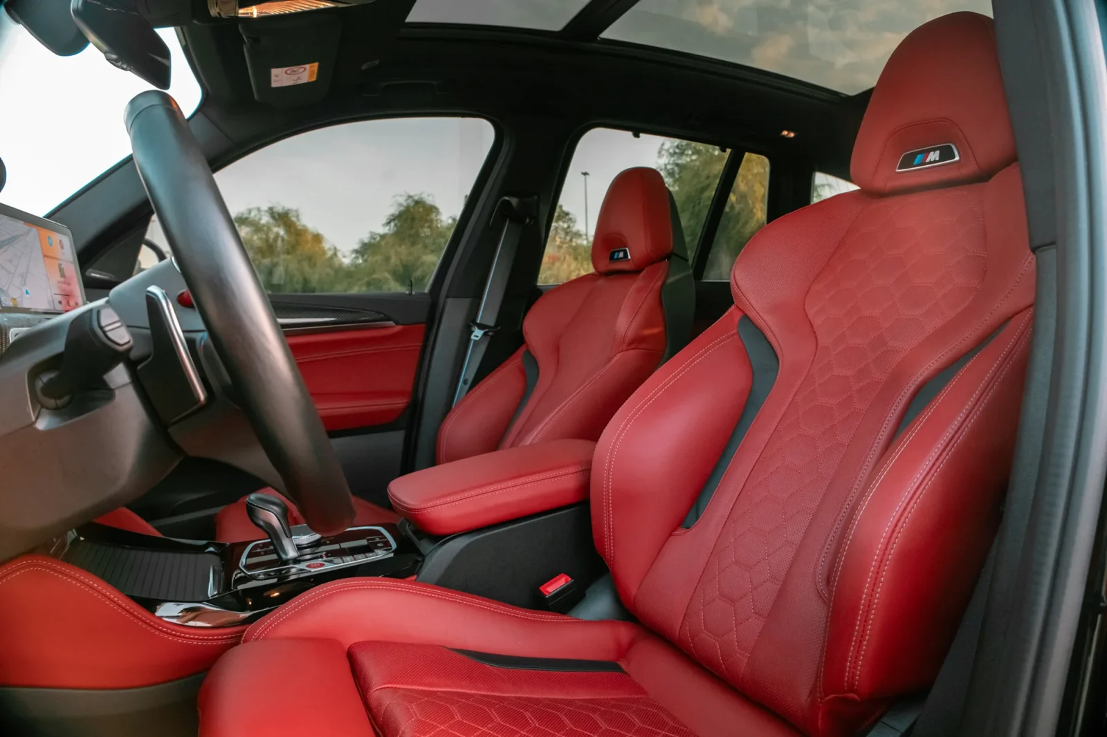 Rent BMW X3 M Competition Black 2023 in Abu Dhabi - 4 