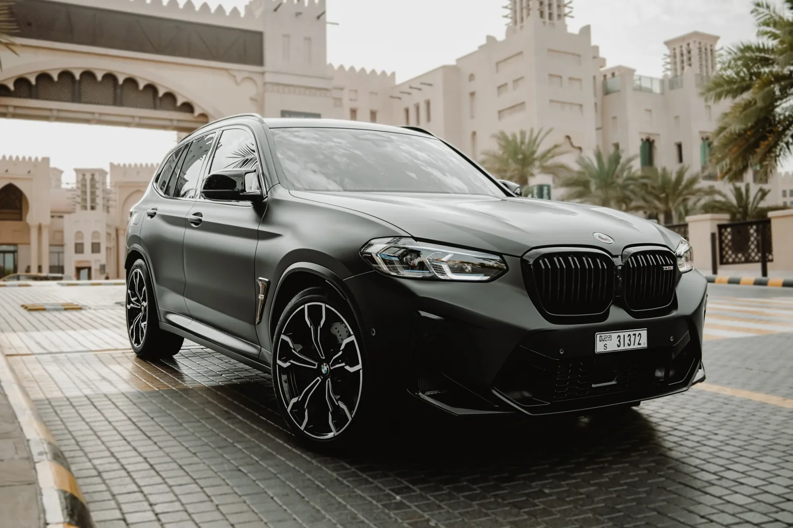 Rent BMW X3 M Competition Black 2023 in Abu Dhabi - 9 