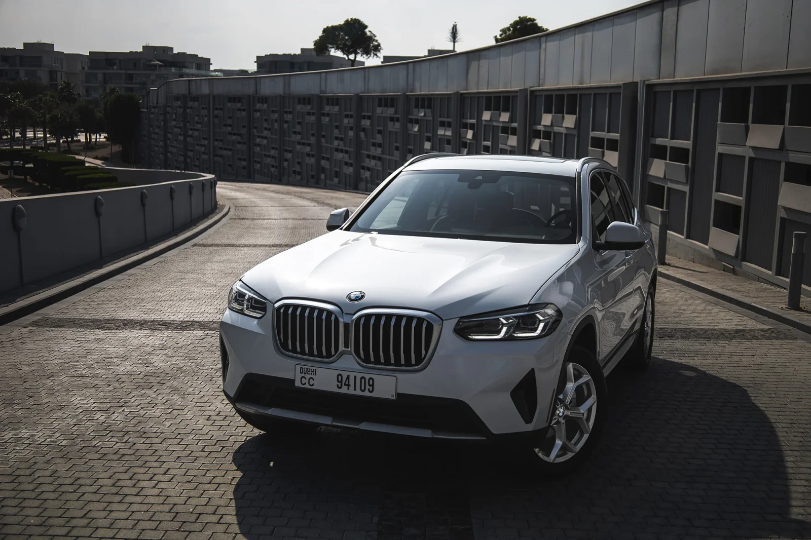 Rent BMW X3  White 2022 in Abu Dhabi - 2 