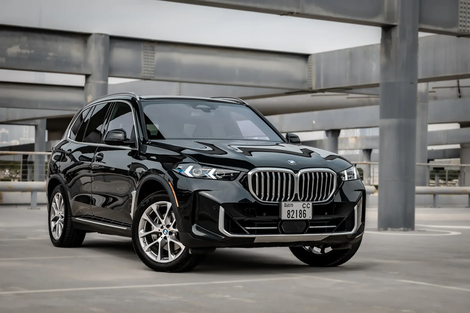 Rent BMW X5  Black 2024 in Abu Dhabi