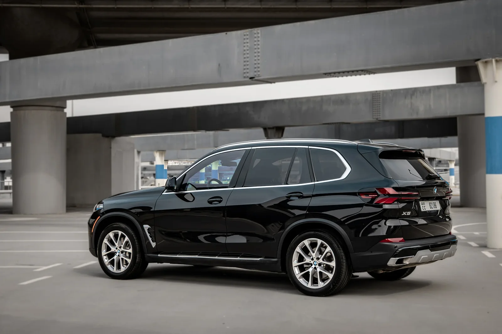 Rent BMW X5  Black 2024 in Abu Dhabi - 12 