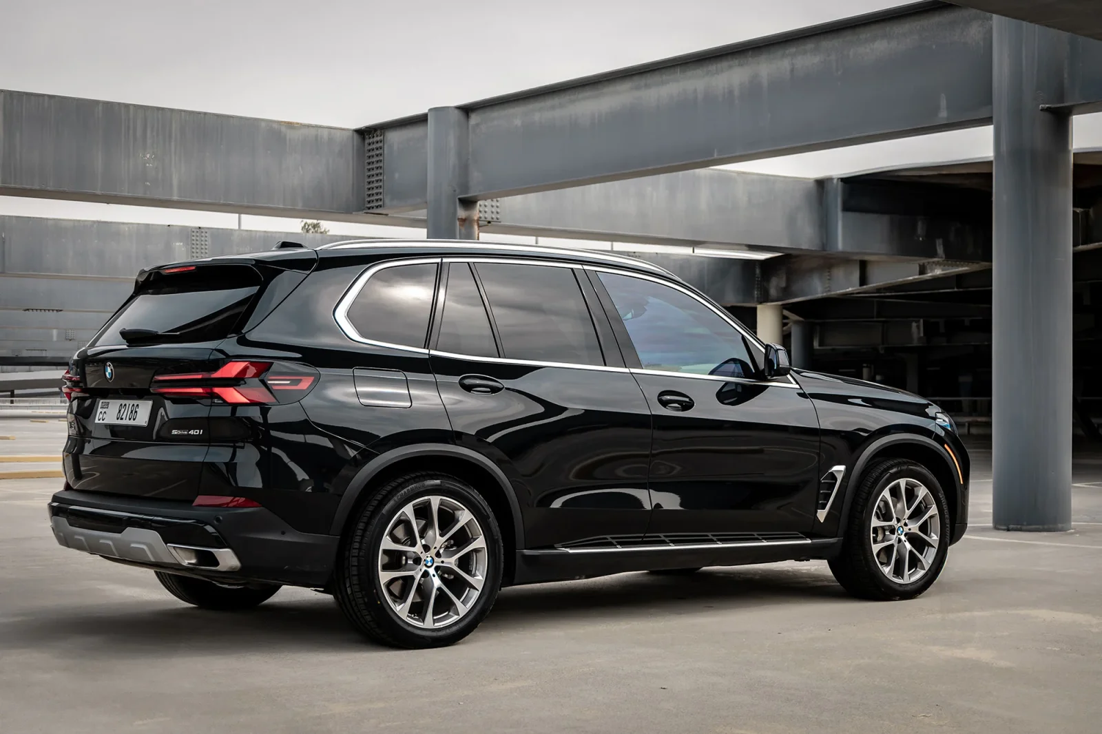 Rent BMW X5  Black 2024 in Abu Dhabi - 17 