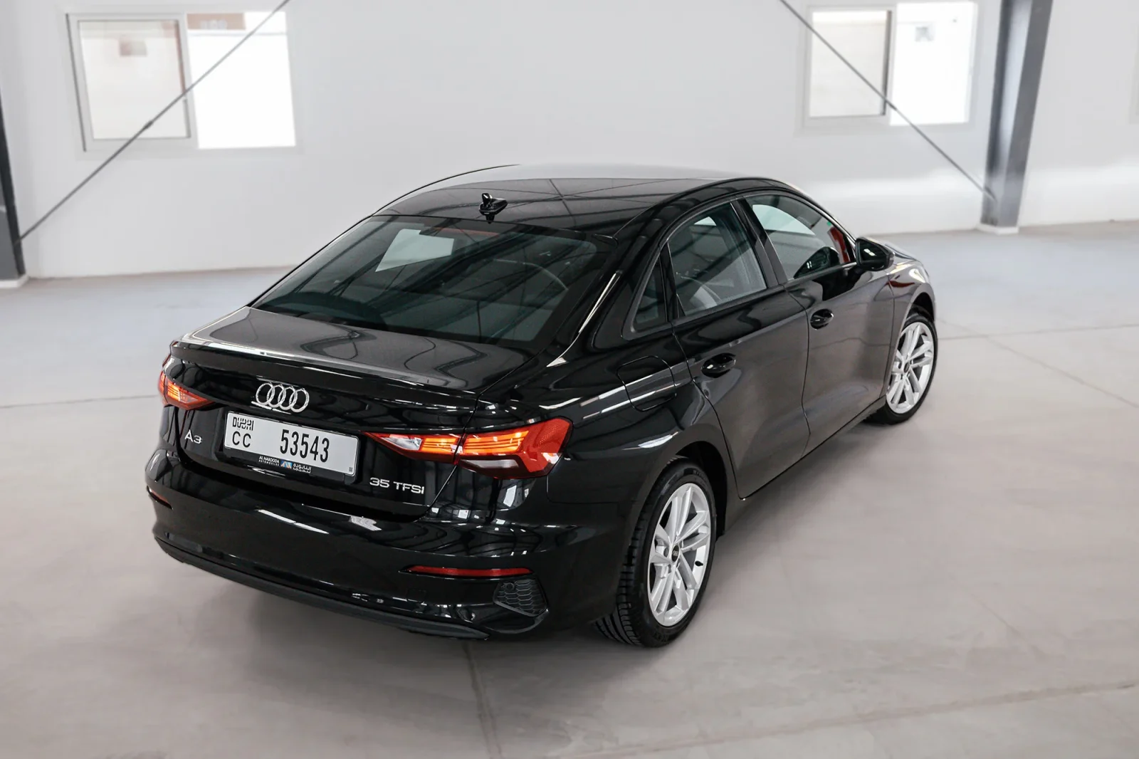 Huren Audi A3  Zwart 2023 in Abu Dhabi - 12 