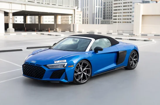 Audi R8 Spyder Blue 2022