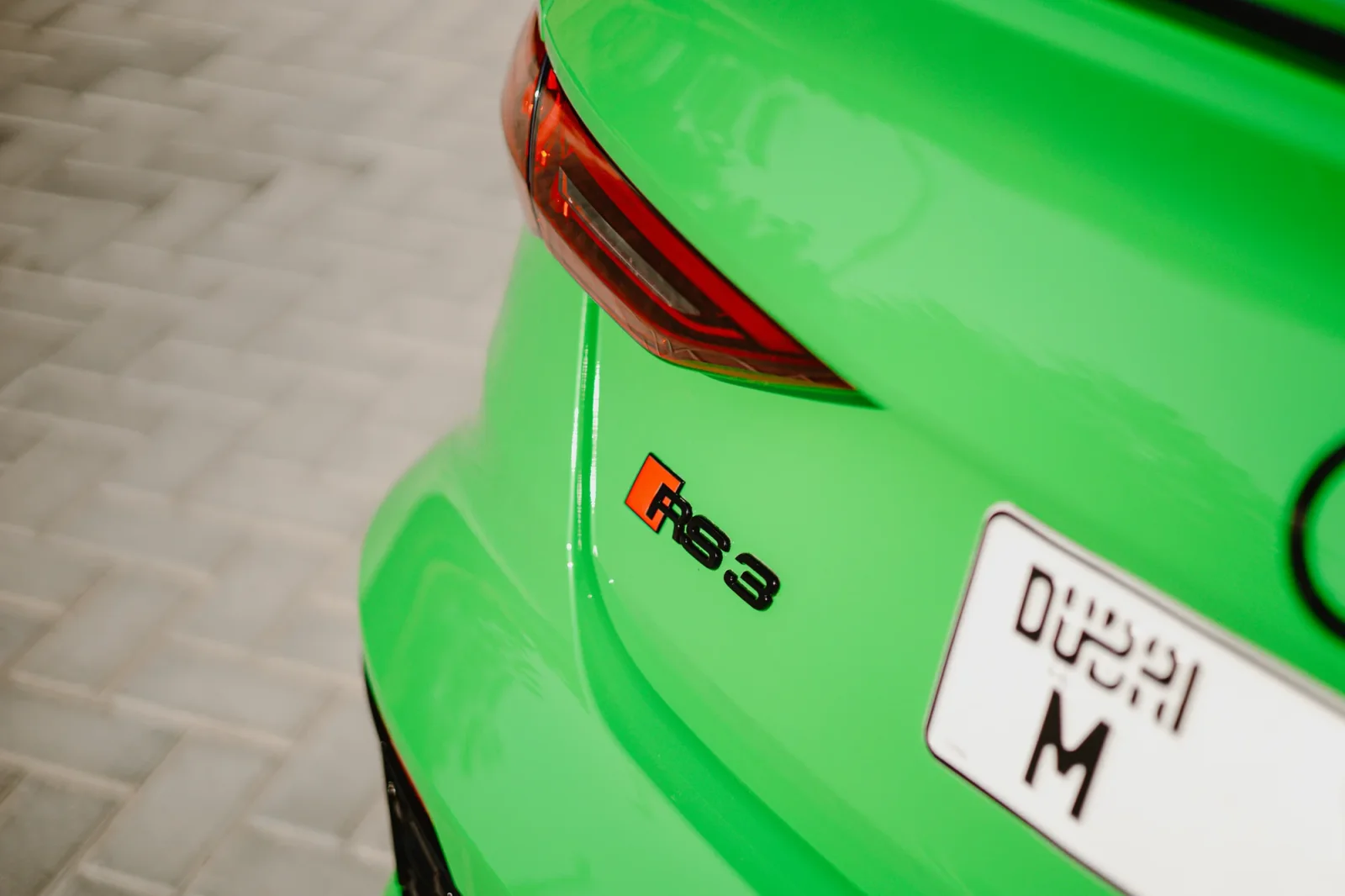 Rent Audi RS3  Green 2023 in Abu Dhabi - 20 