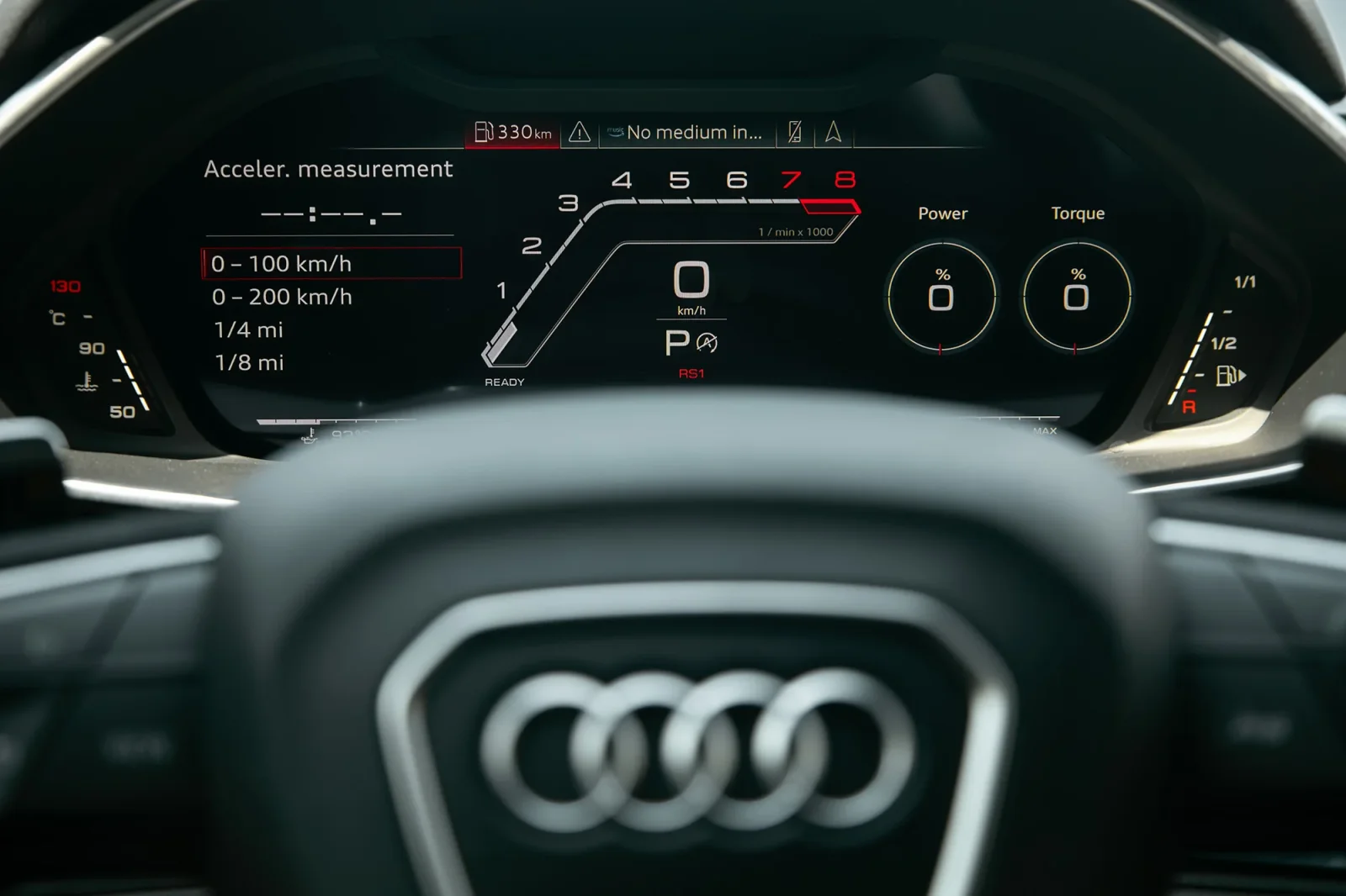 Rent Audi Q3 RS Black 2023 in Abu Dhabi - 4 