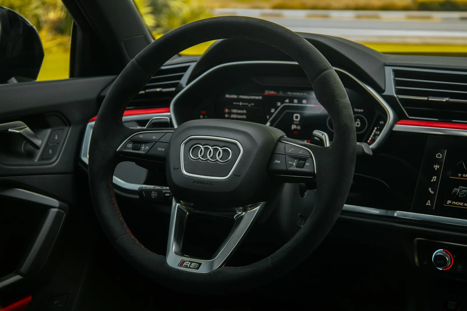 Rent Audi Q3 RS Black 2023 in Abu Dhabi - 5 