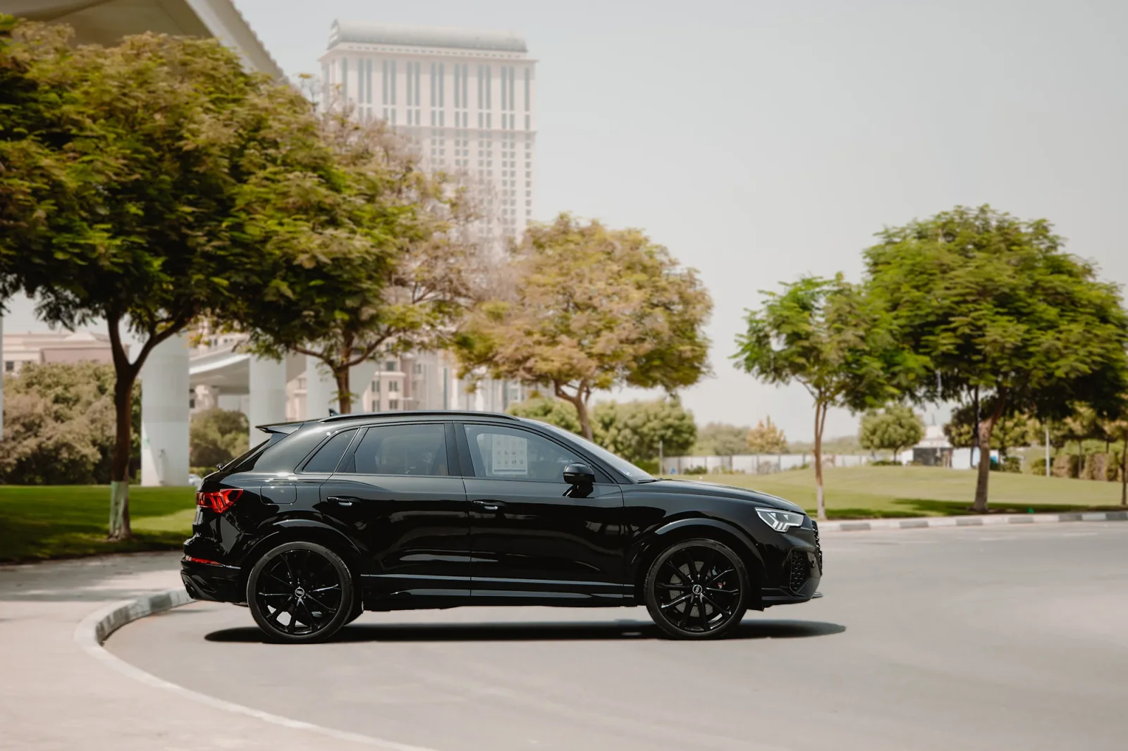 Rent Audi Q3 RS Black 2023 in Abu Dhabi - 12 