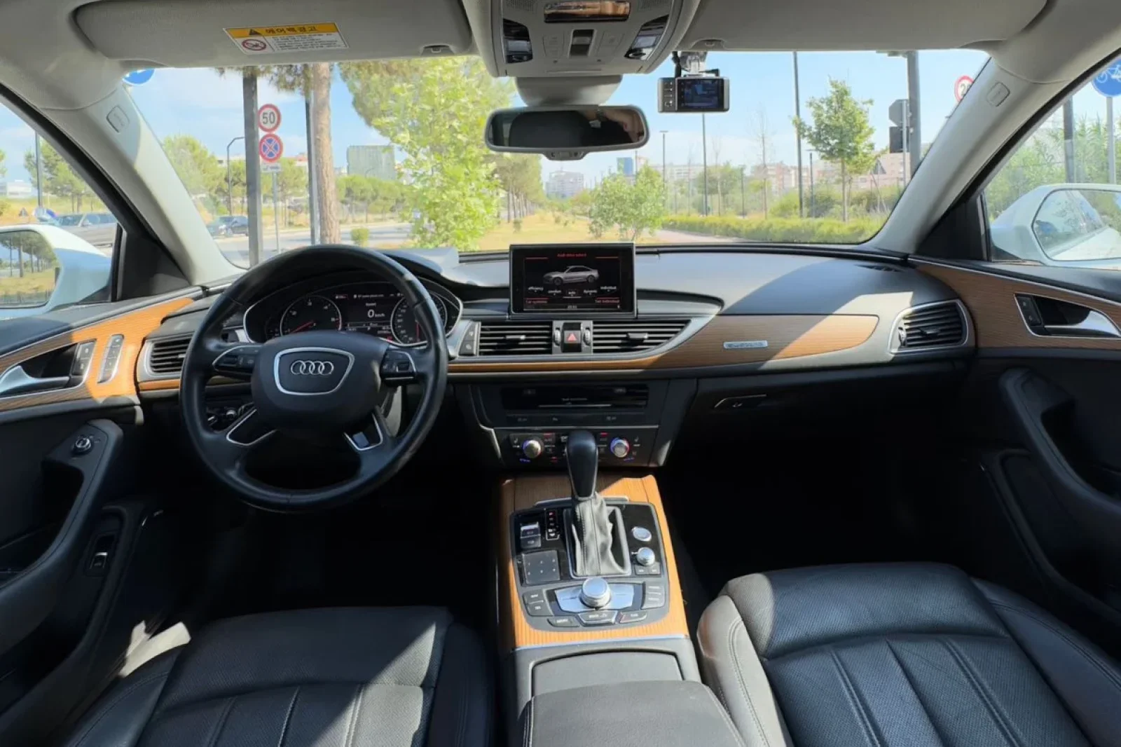 Rent Audi A6  White 2017 in Tirana - 3 