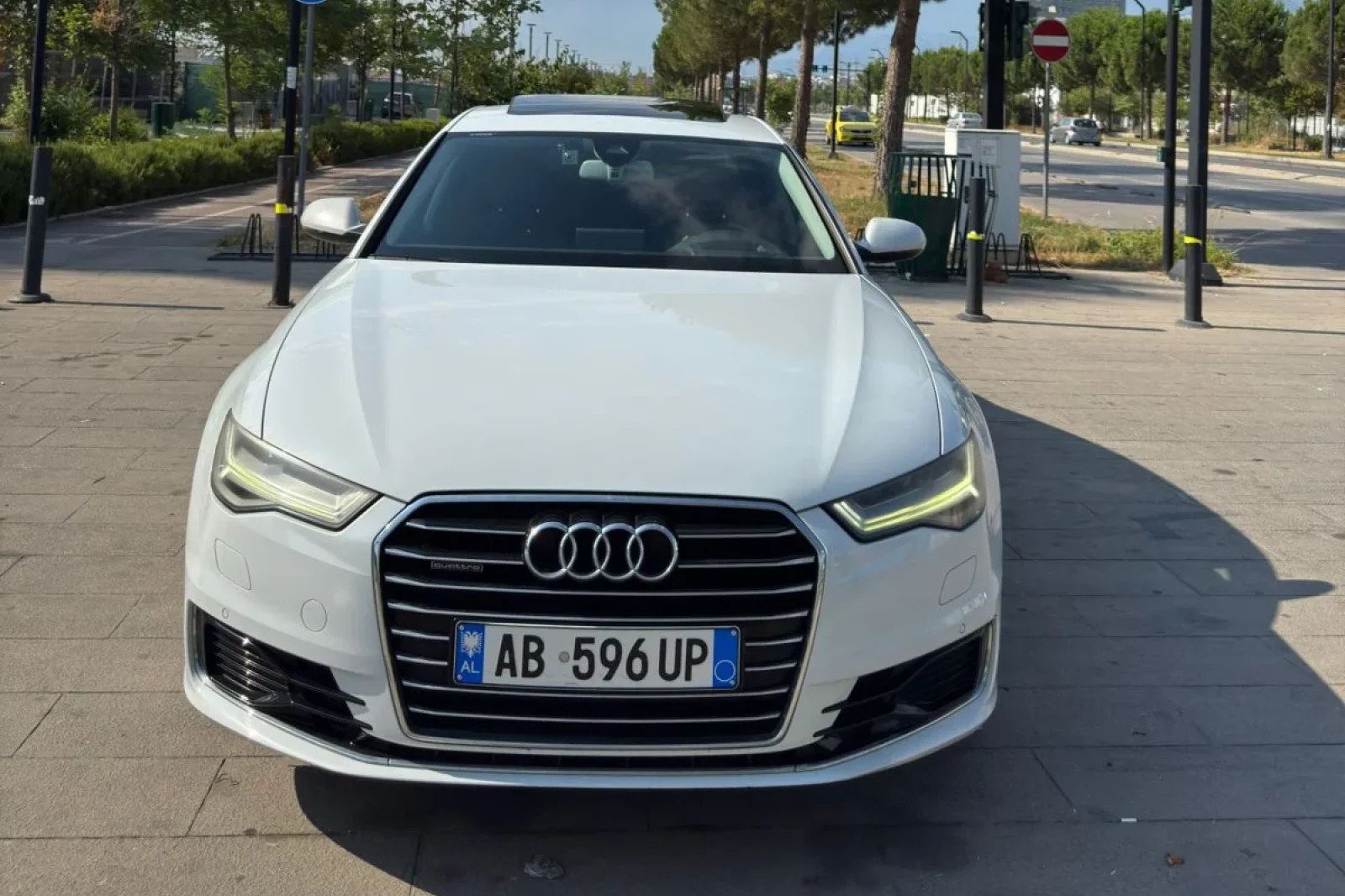 Rent Audi A6  White 2017 in Tirana - 2 