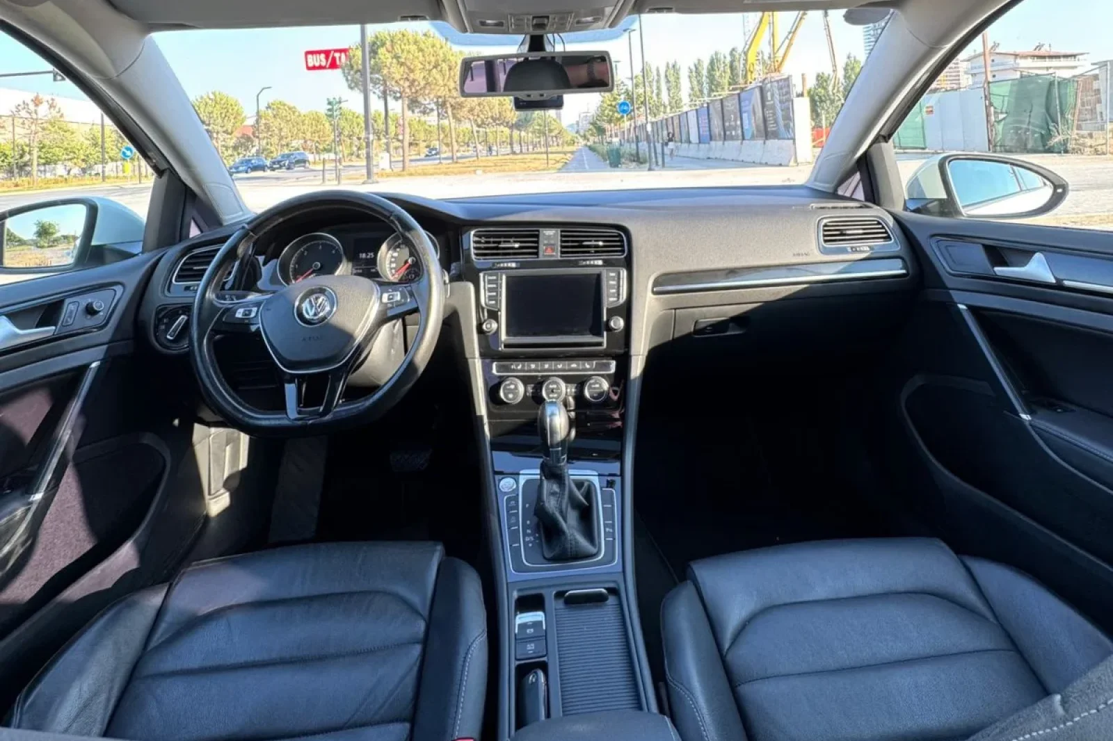 Rent Volkswagen Golf 7 White 2015 in Tirana - 3 