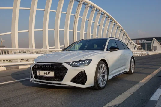 Audi RS6 White 2022