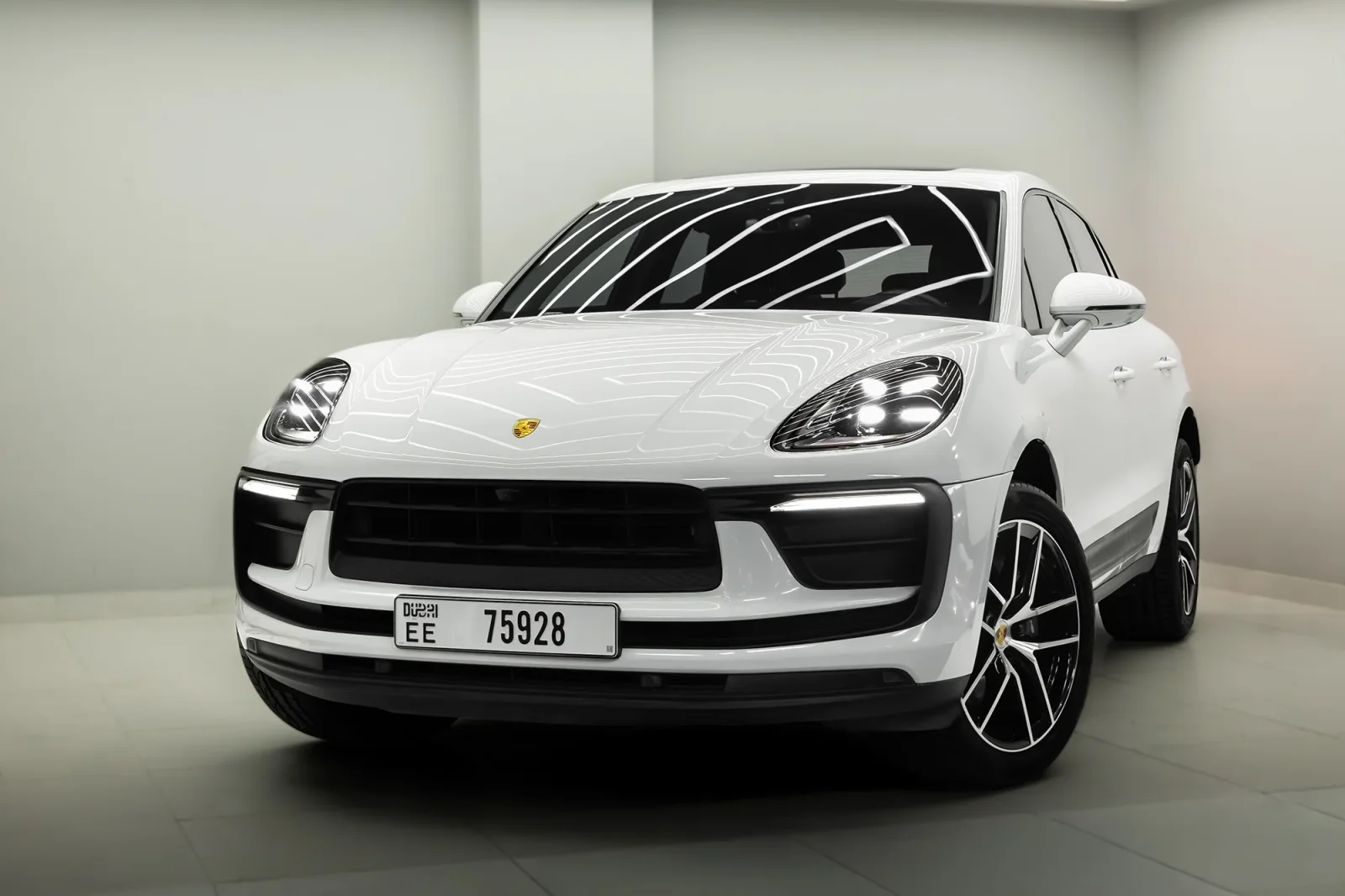 Rent Porsche Macan  White 2024 in Abu Dhabi