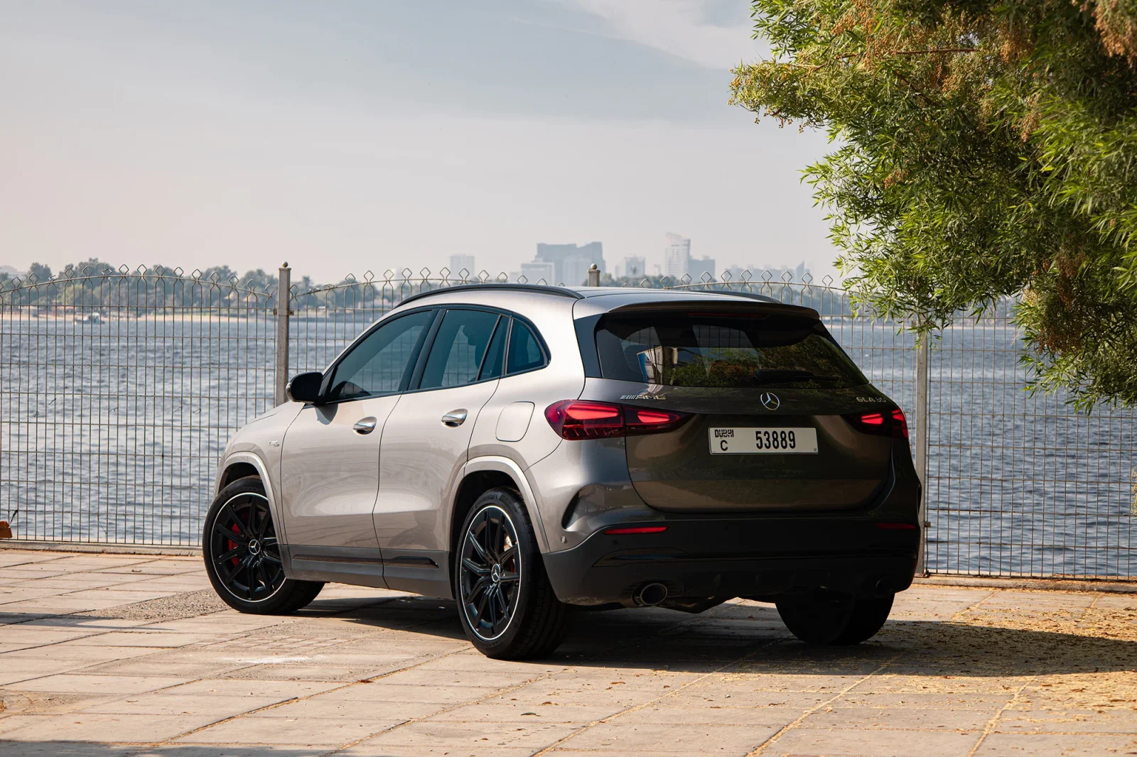 Rent Mercedes-Benz GLA-Class 35 AMG Grey 2025 in Abu Dhabi - 14 