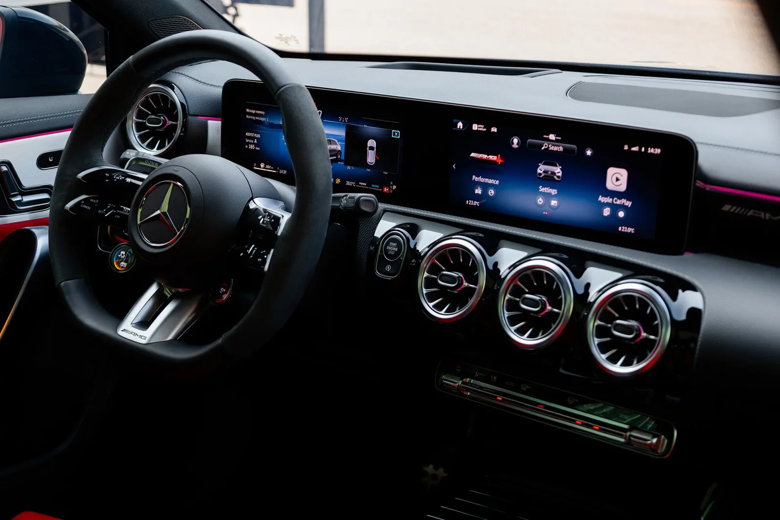 Rent Mercedes-Benz A-Class 35 AMG Grey 2025 in Abu Dhabi - 8 