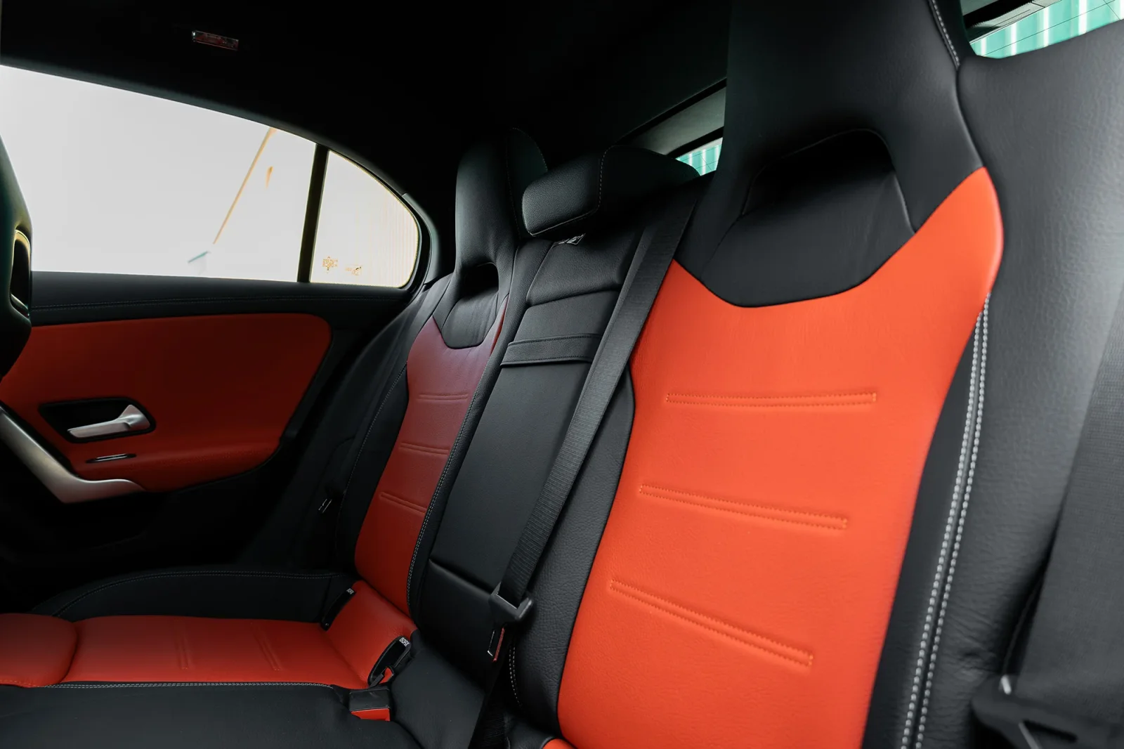 Rent Mercedes-Benz A-Class 35 AMG Grey 2025 in Abu Dhabi - 9 