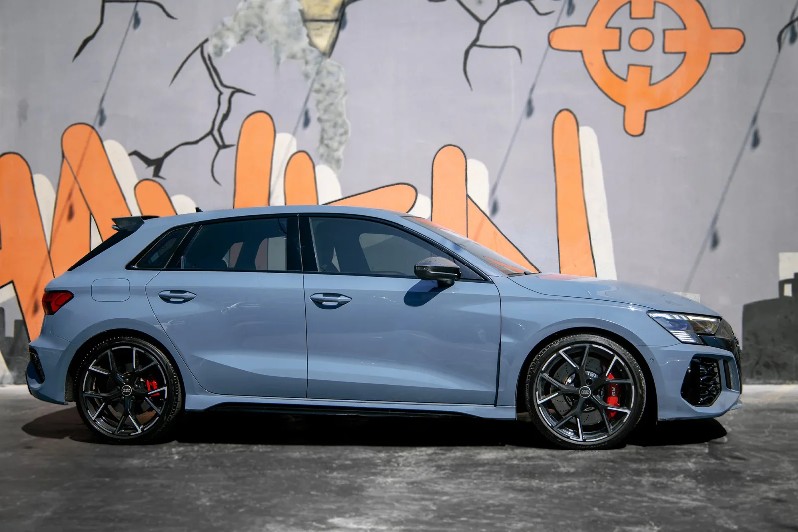 Rent Audi RS3  Grey 2024 in Abu Dhabi - 12 