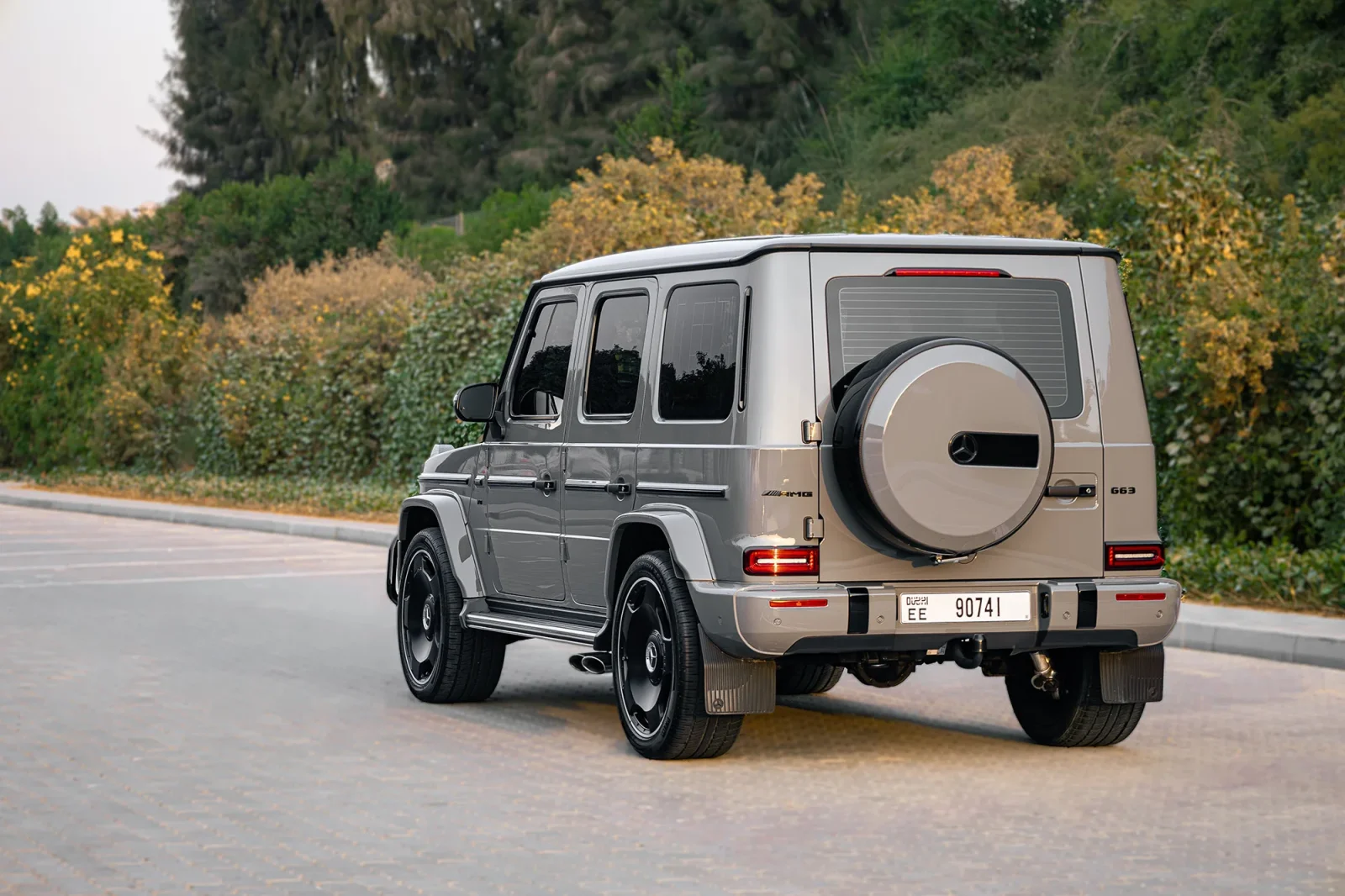 Loyer Mercedes-Benz G-Class G63 AMG Gris 2023 en Abou Dabi - 9 