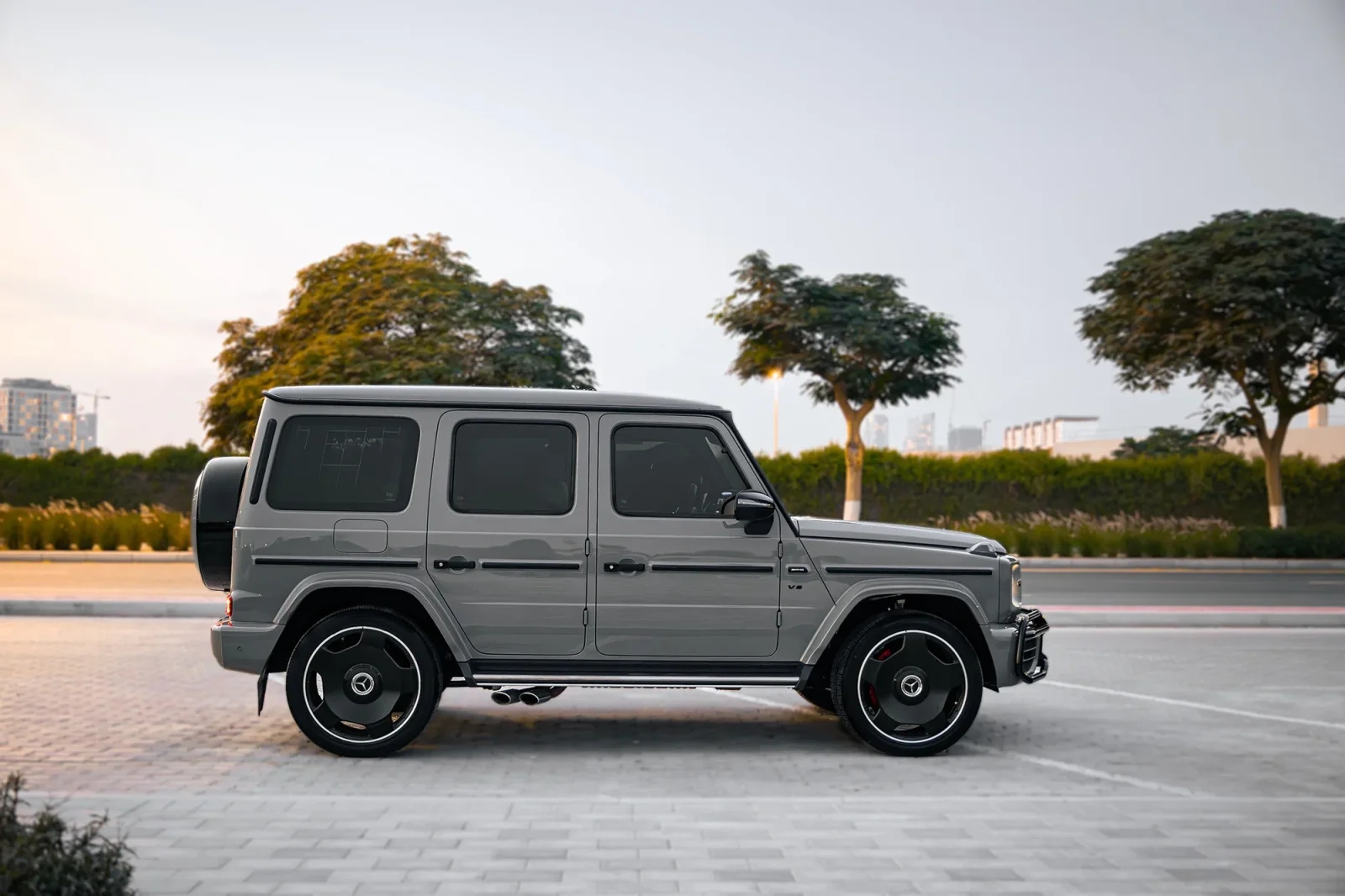 Loyer Mercedes-Benz G-Class G63 AMG Gris 2023 en Abou Dabi - 10 