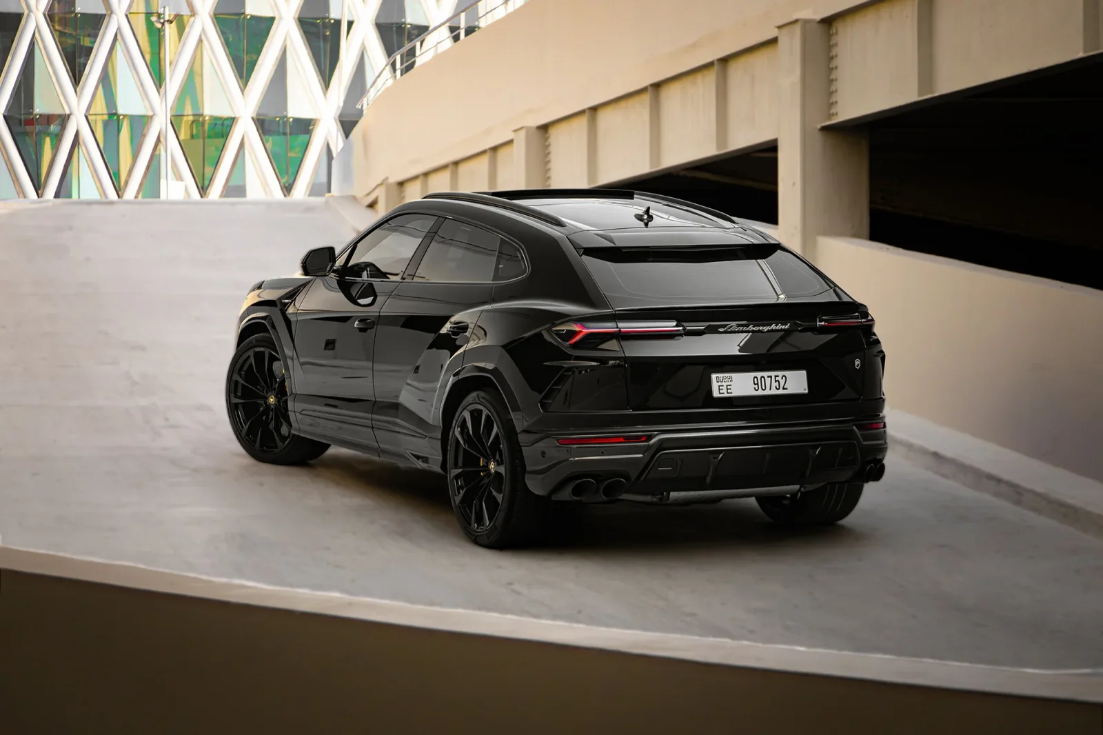 Rent Lamborghini Urus  Black 2022 in Abu Dhabi - 12 
