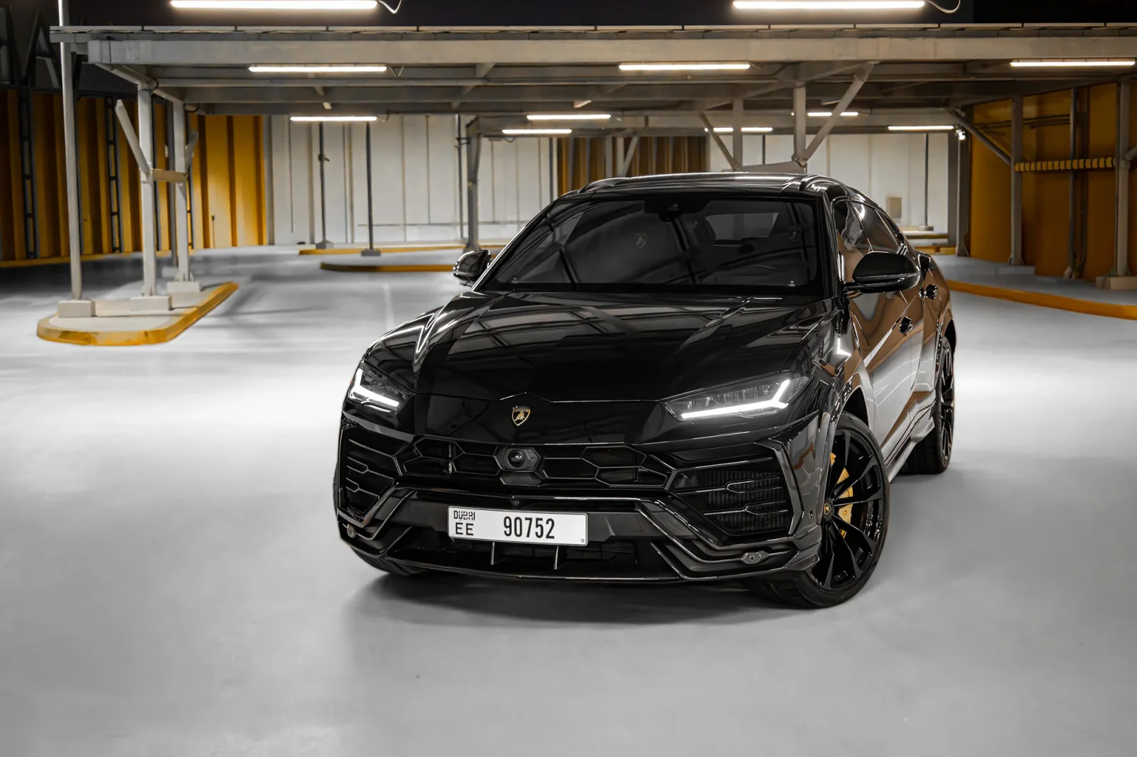 Rent Lamborghini Urus  Black 2022 in Abu Dhabi