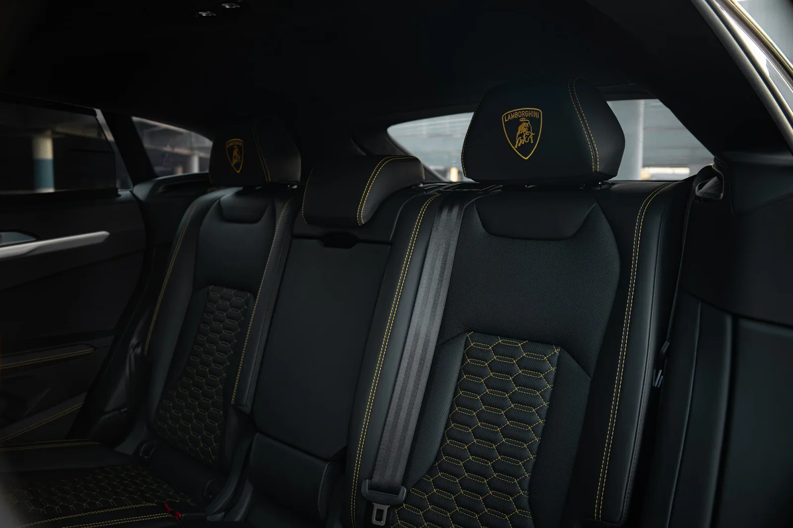 Rent Lamborghini Urus  Black 2022 in Abu Dhabi - 8 
