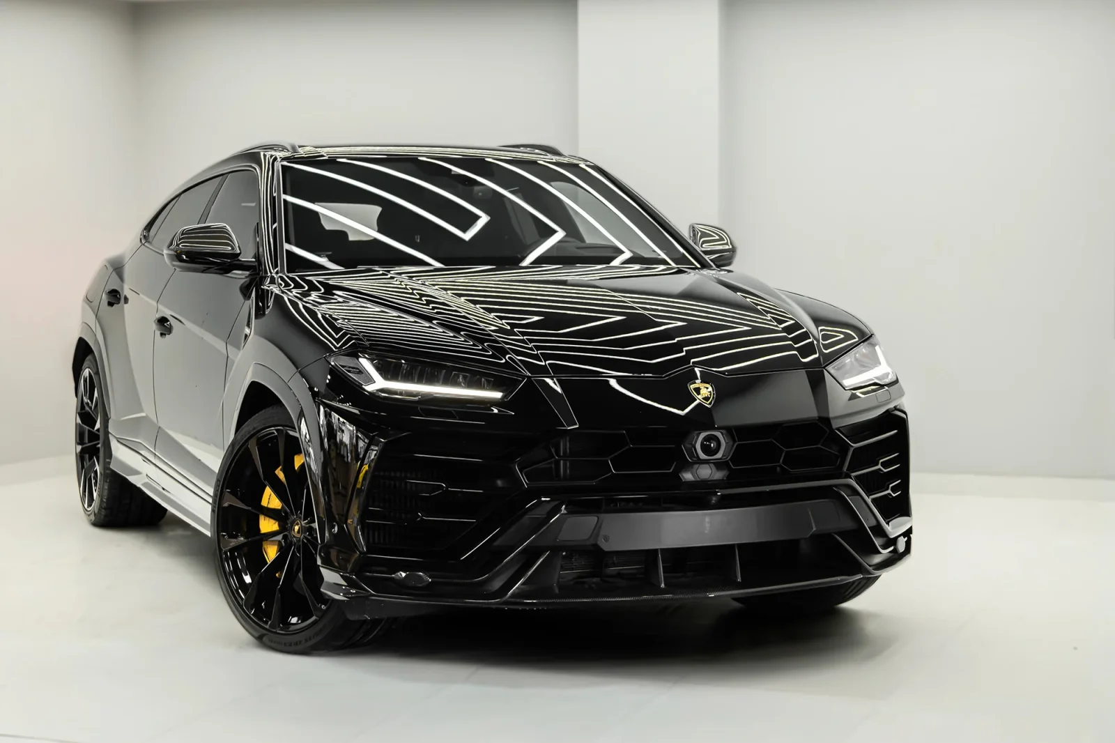 Rent Lamborghini Urus  Black 2022 in Abu Dhabi - 2 