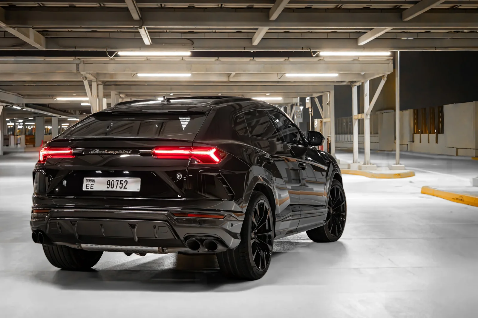 Rent Lamborghini Urus  Black 2022 in Abu Dhabi - 13 