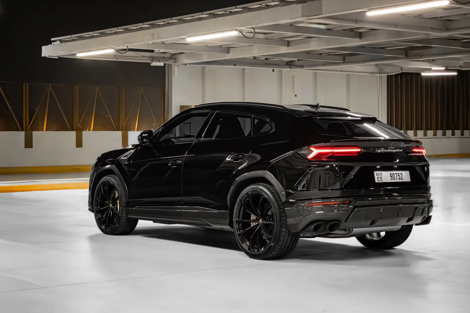 Rent Lamborghini Urus  Black 2022 in Abu Dhabi - 14 