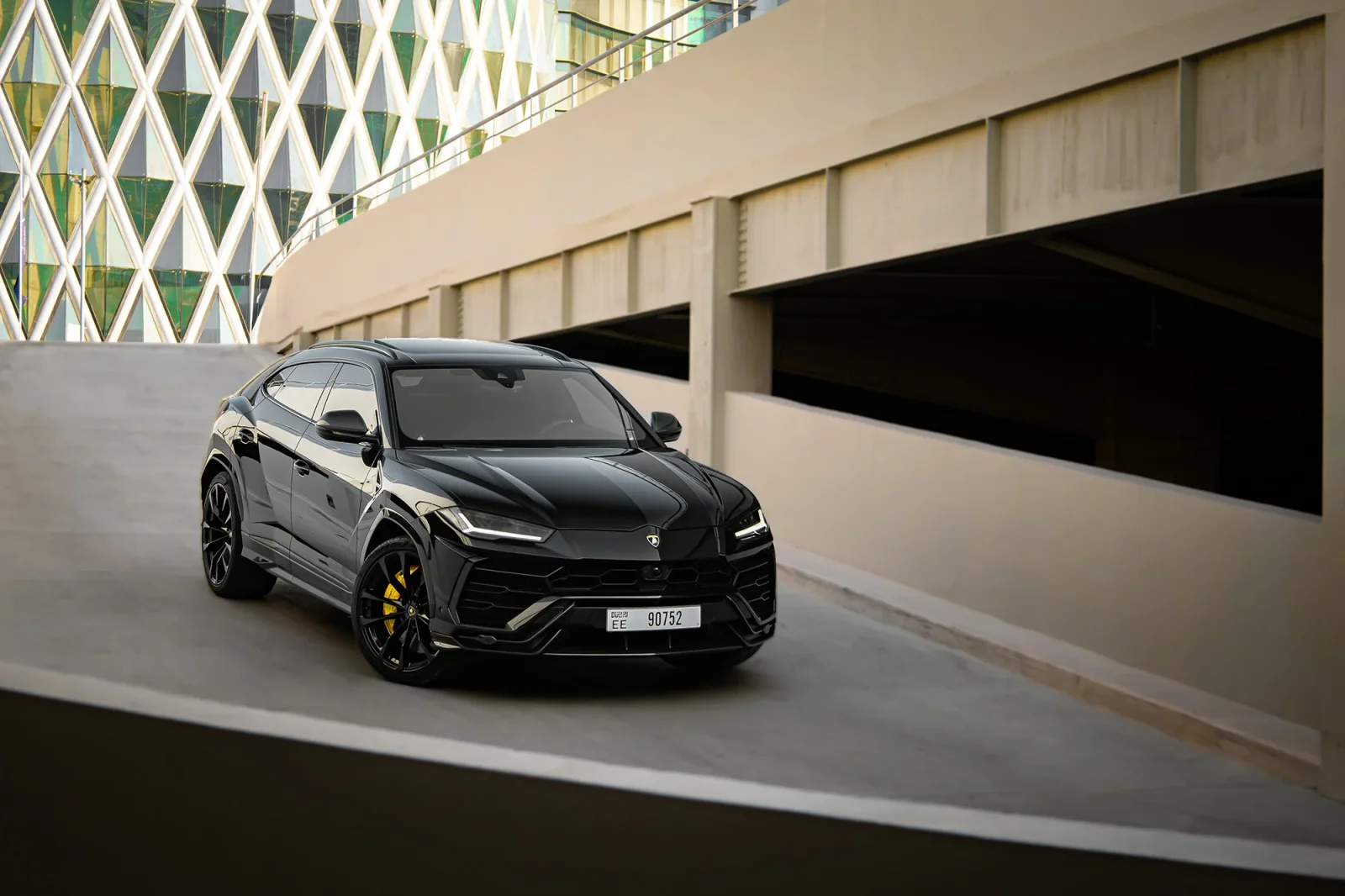 Rent Lamborghini Urus  Black 2022 in Abu Dhabi - 3 
