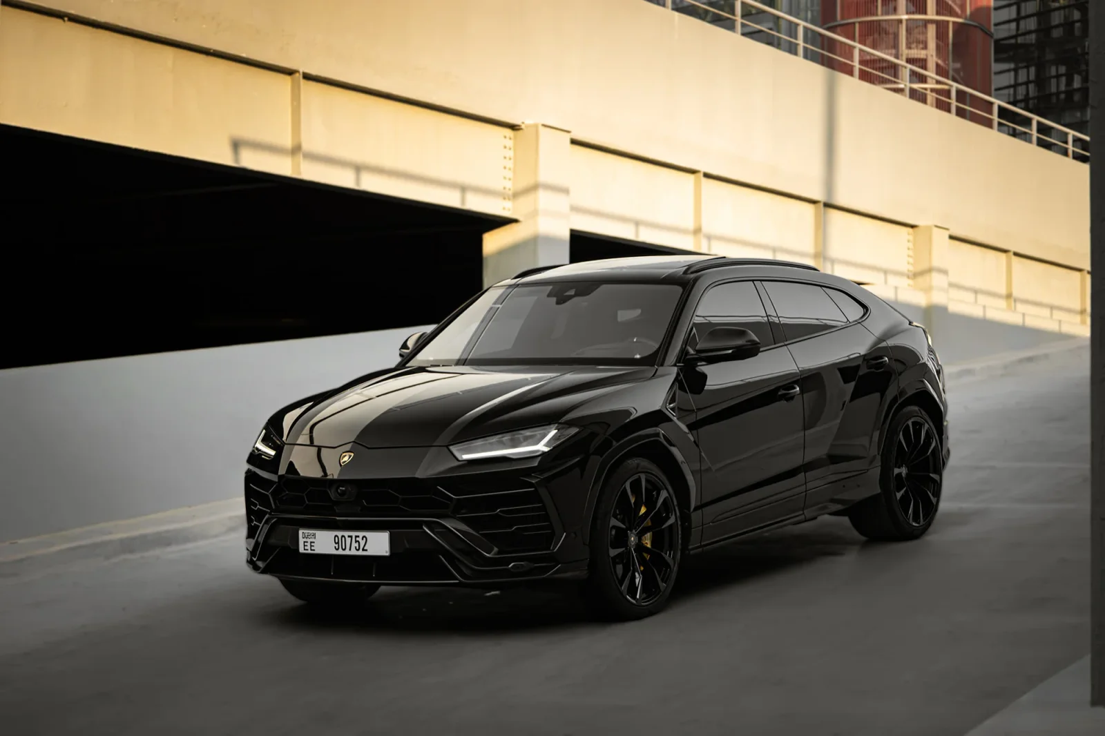 Rent Lamborghini Urus  Black 2022 in Abu Dhabi - 11 
