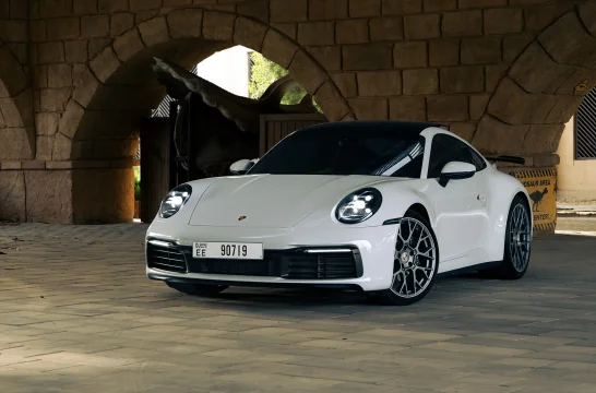 Porsche 911 White 2023