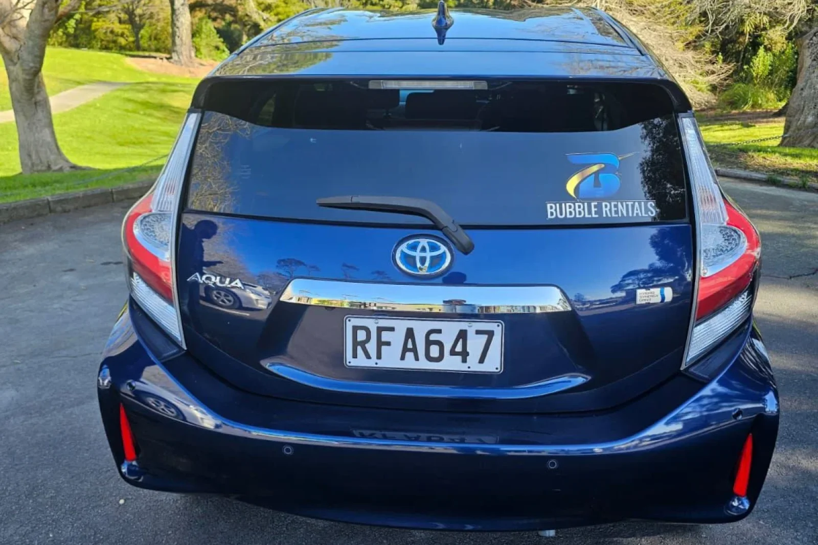 Affitto Toyota Aqua  Blu 2019 in Mangere - 5 