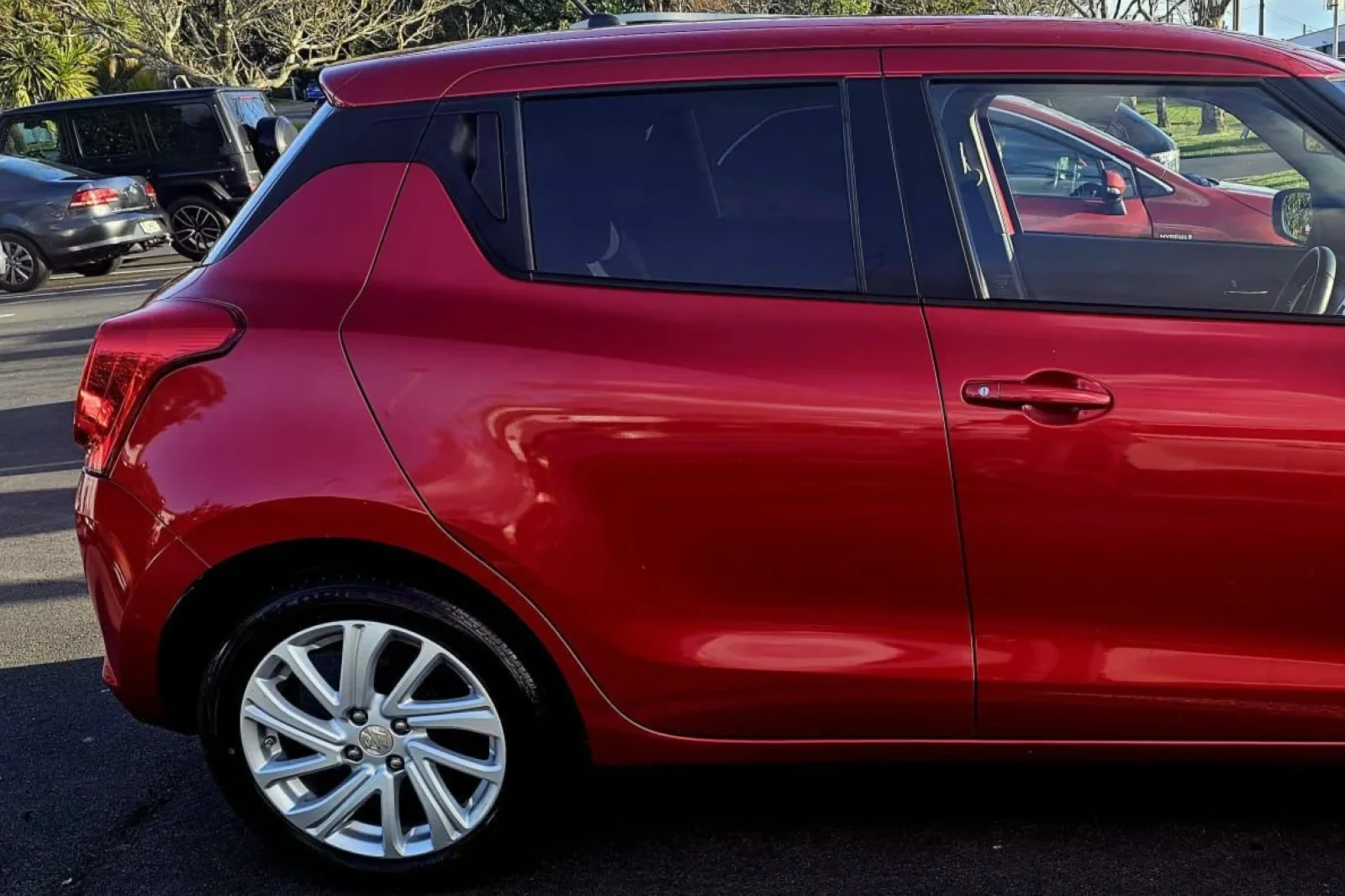 Rent Suzuki Swift  Red 2022 in Mangere - 5 