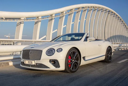 Bentley Continental GT Convertible White 2019