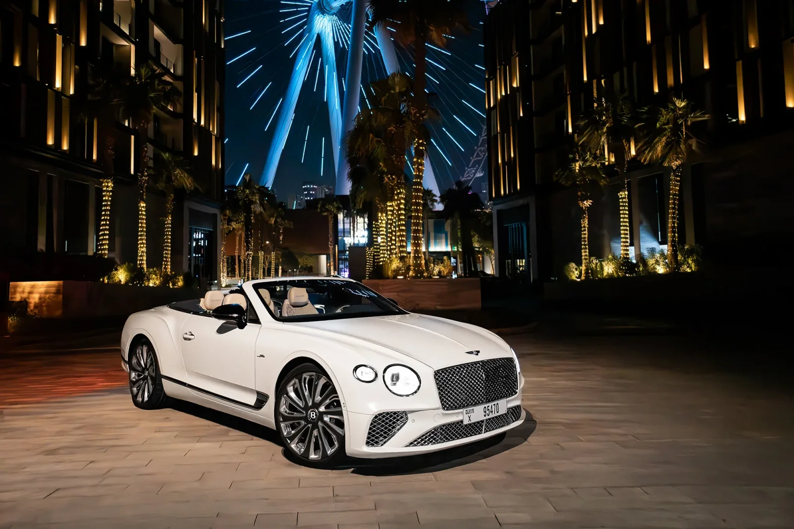 Loyer Bentley Continental GT Mulliner  Blanc 2022 en Abou Dabi