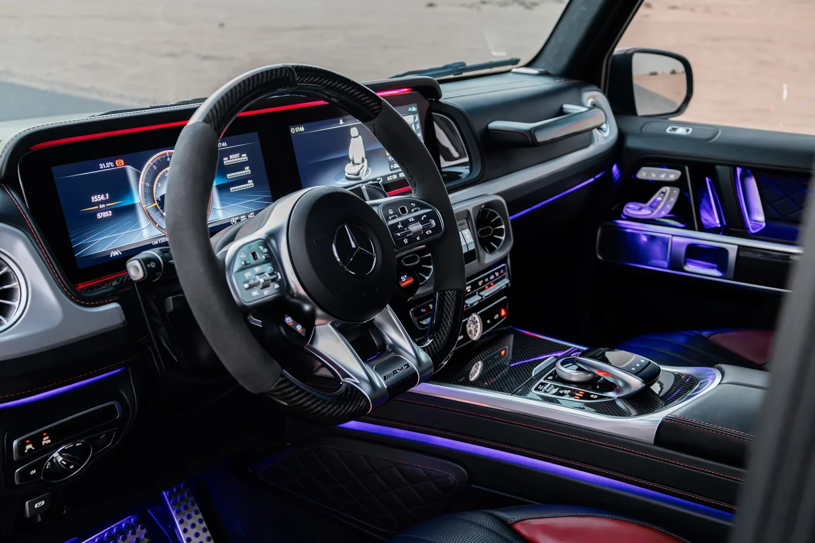 Аренда Mercedes-Benz G-Class 63 AMG Черный 2022 в Абу-Даби - 3 