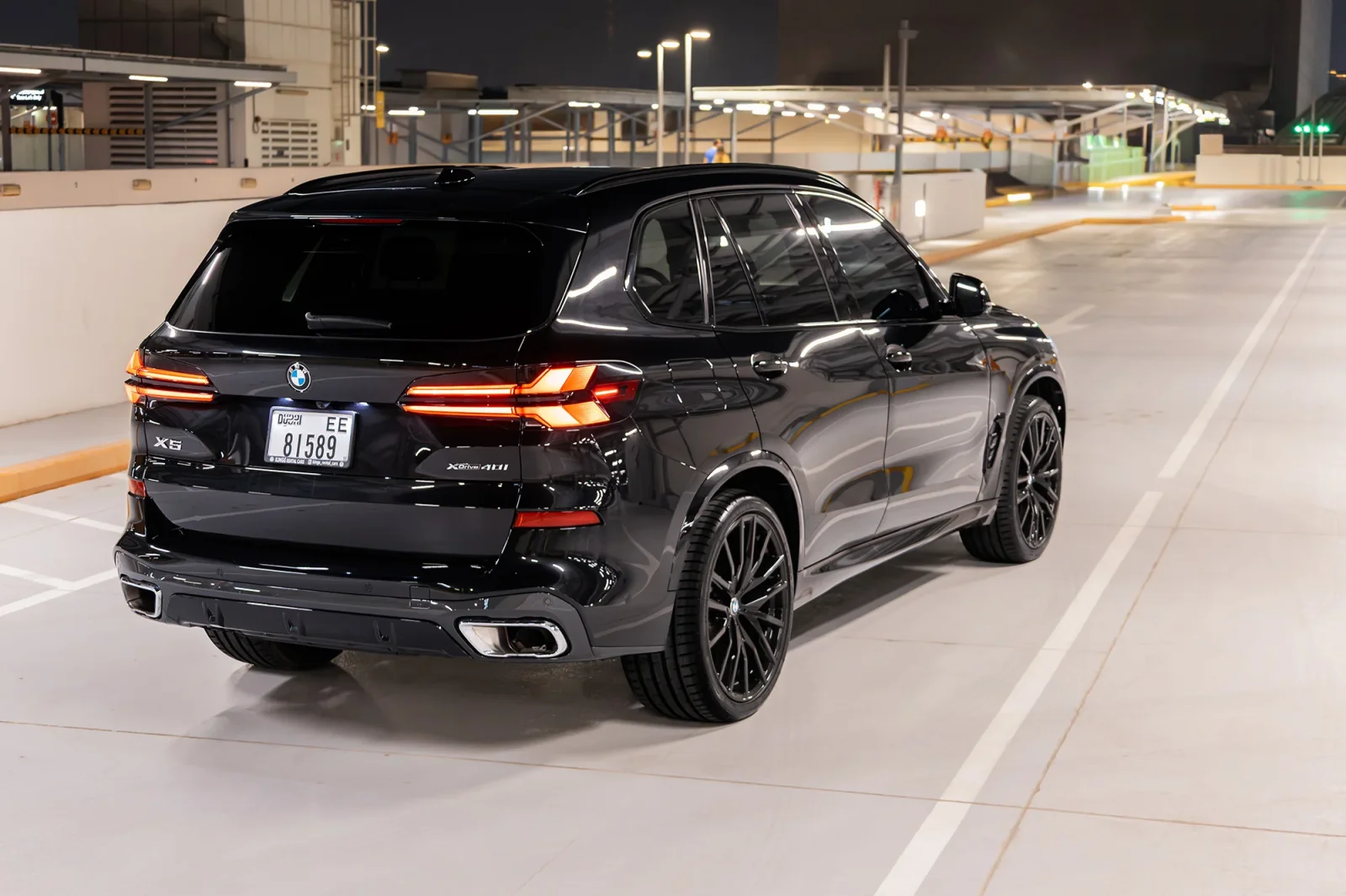 Rent BMW X5 40i Black 2025 in Abu Dhabi - 13 