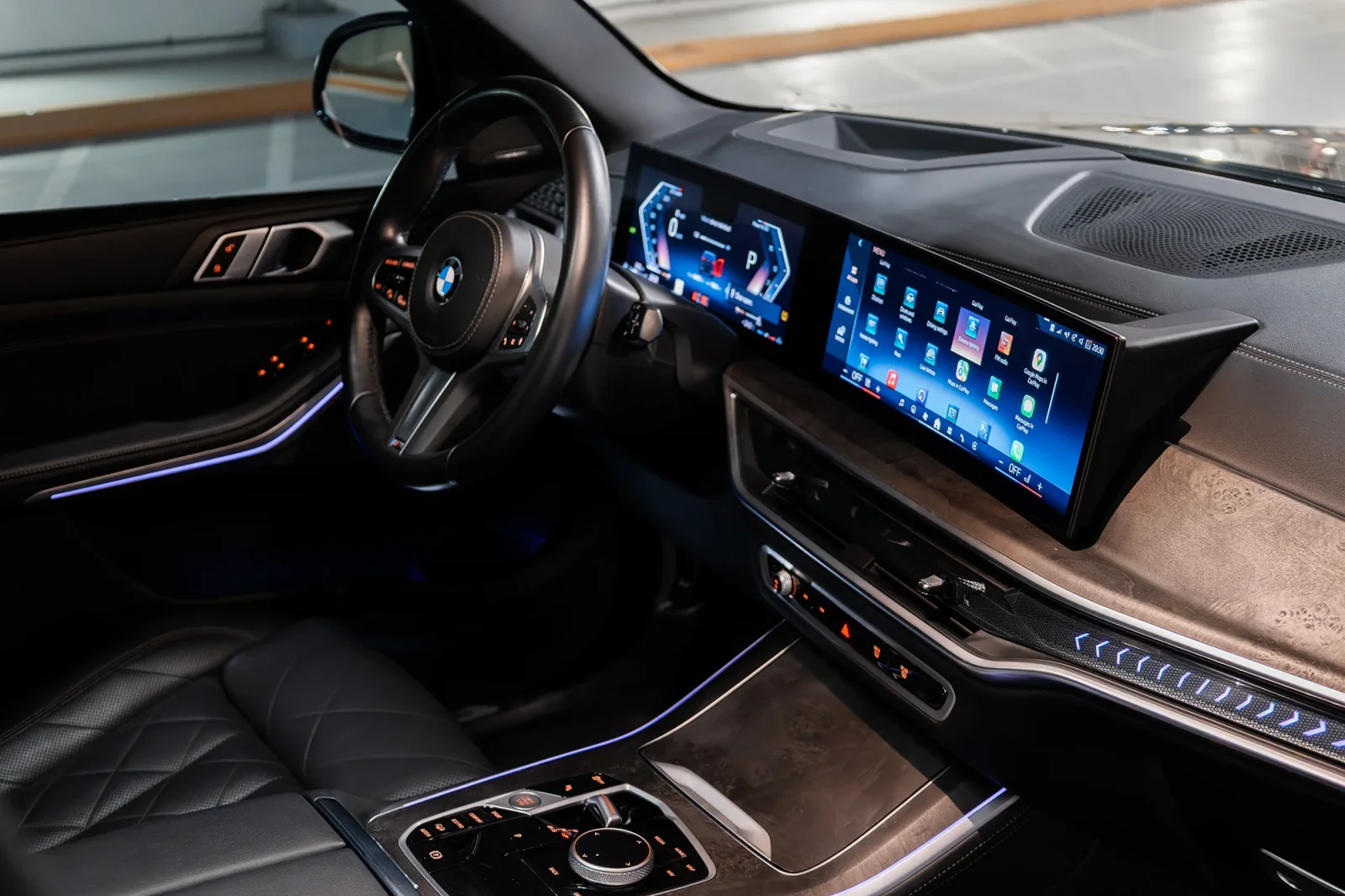 Rent BMW X5 40i Black 2025 in Abu Dhabi - 4 