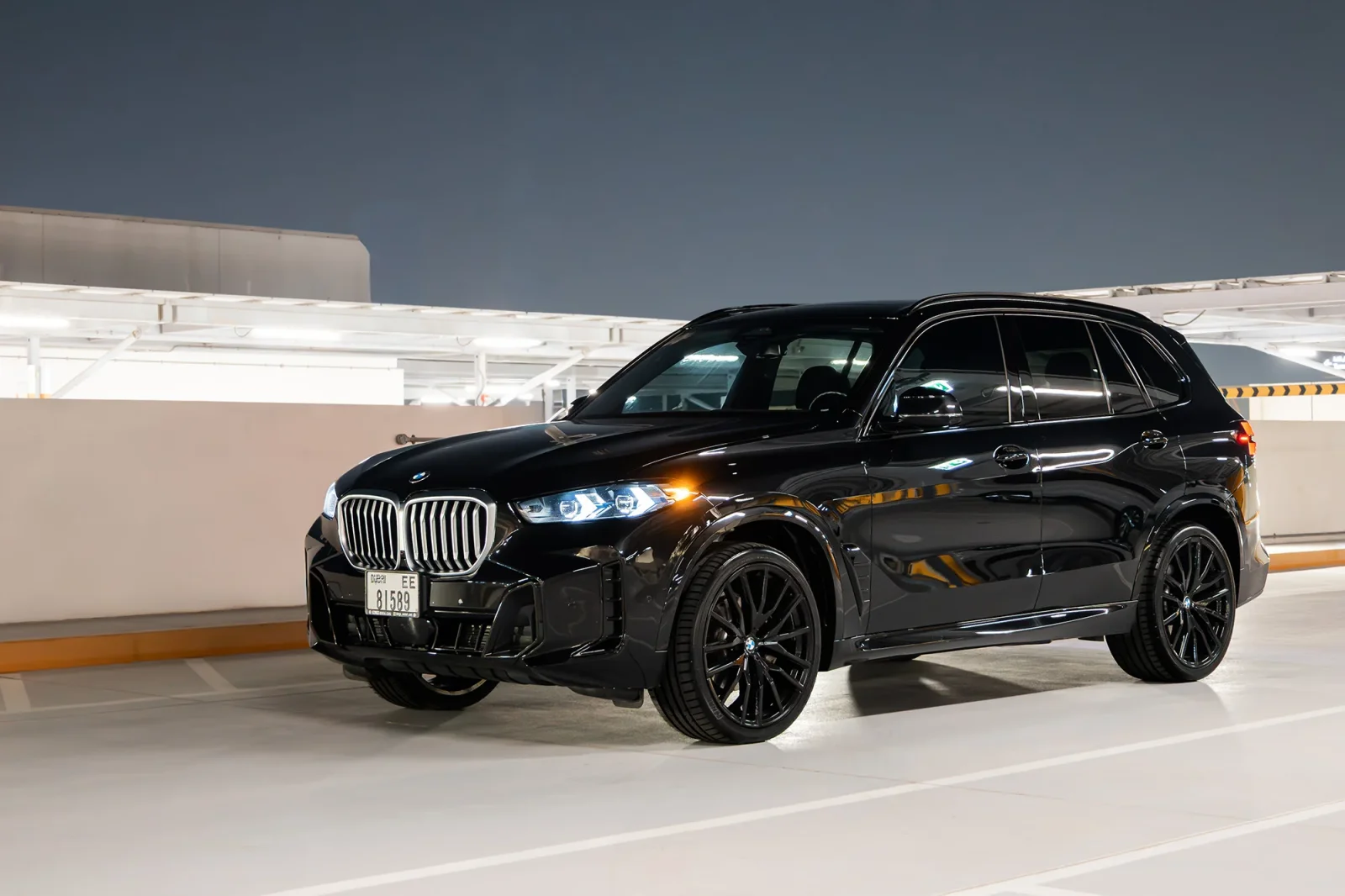 Rent BMW X5 40i Black 2025 in Abu Dhabi - 2 