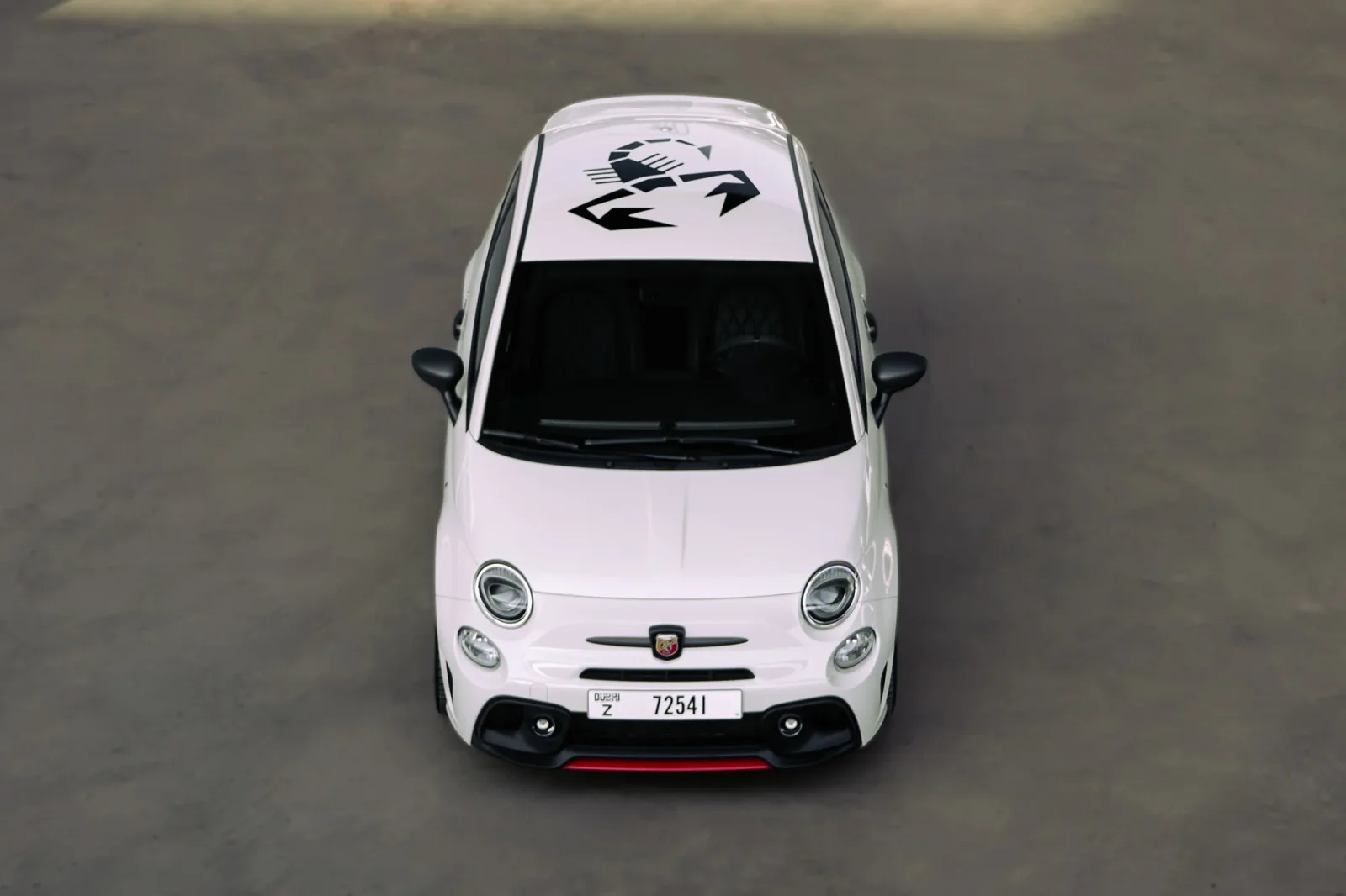 Rent Abarth 695 Turismo White 2024 in Abu Dhabi - 11 