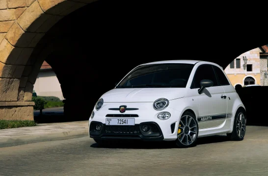 Abarth 695 Turismo Blanc 2024