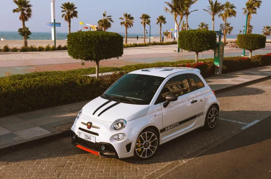 Abarth 695 Turismo Blanc 2024