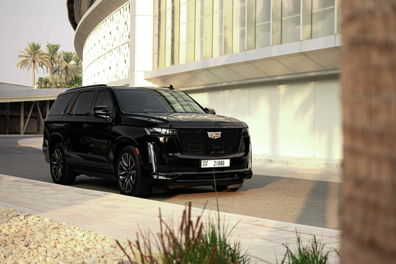 Loyer Cadillac Escalade  Noir 2023 en Abou Dabi - 9 
