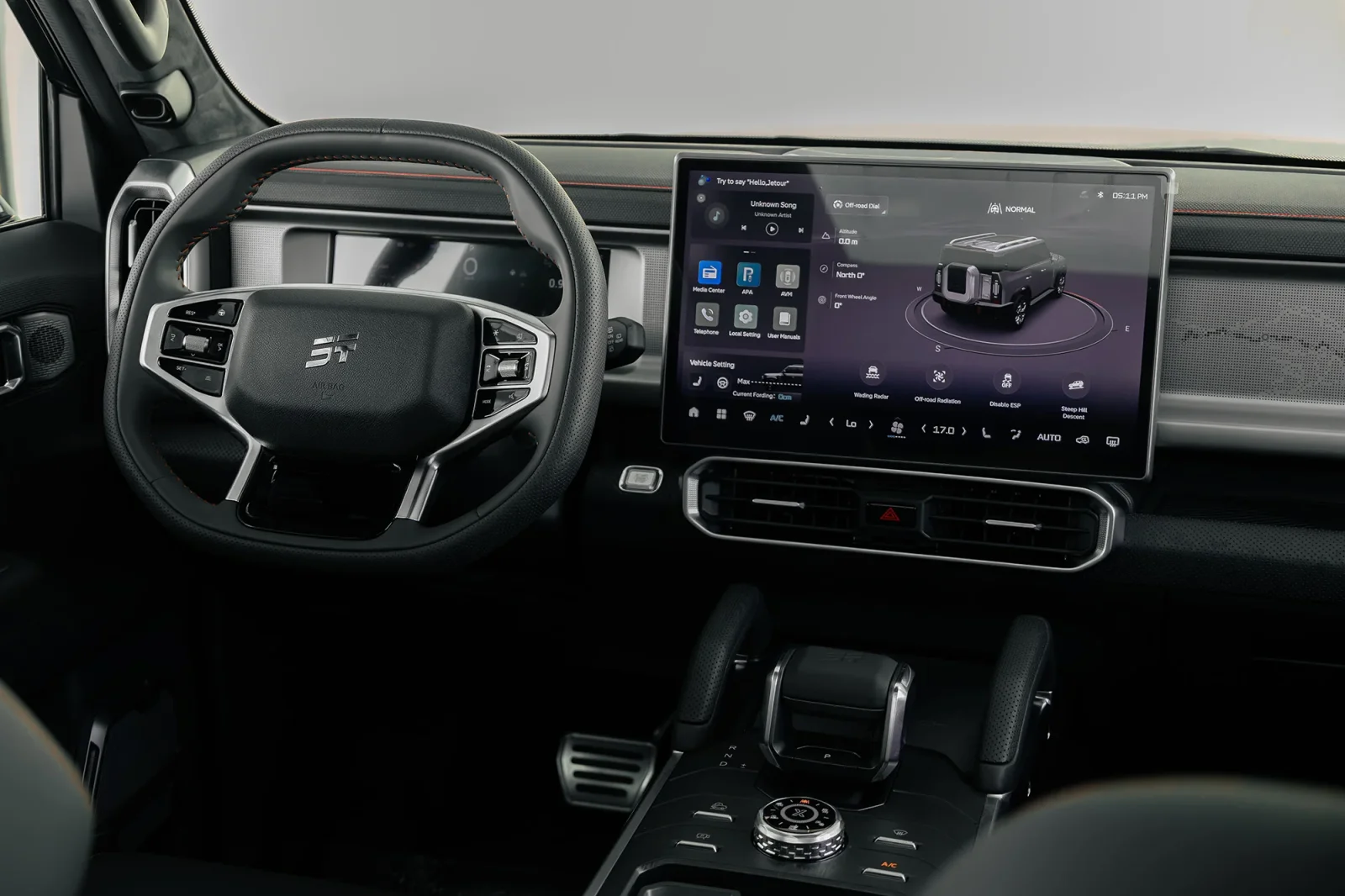 Rent Jetour T2  Black 2024 in Abu Dhabi - 2 