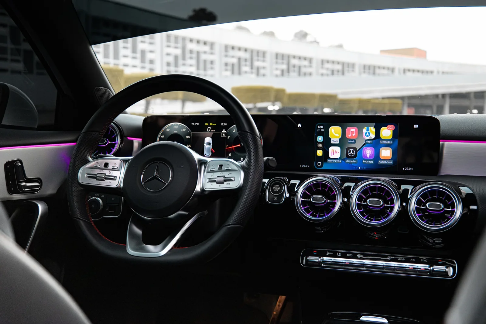 Rent Mercedes-Benz A-Class 200 White 2023 in Abu Dhabi - 3 