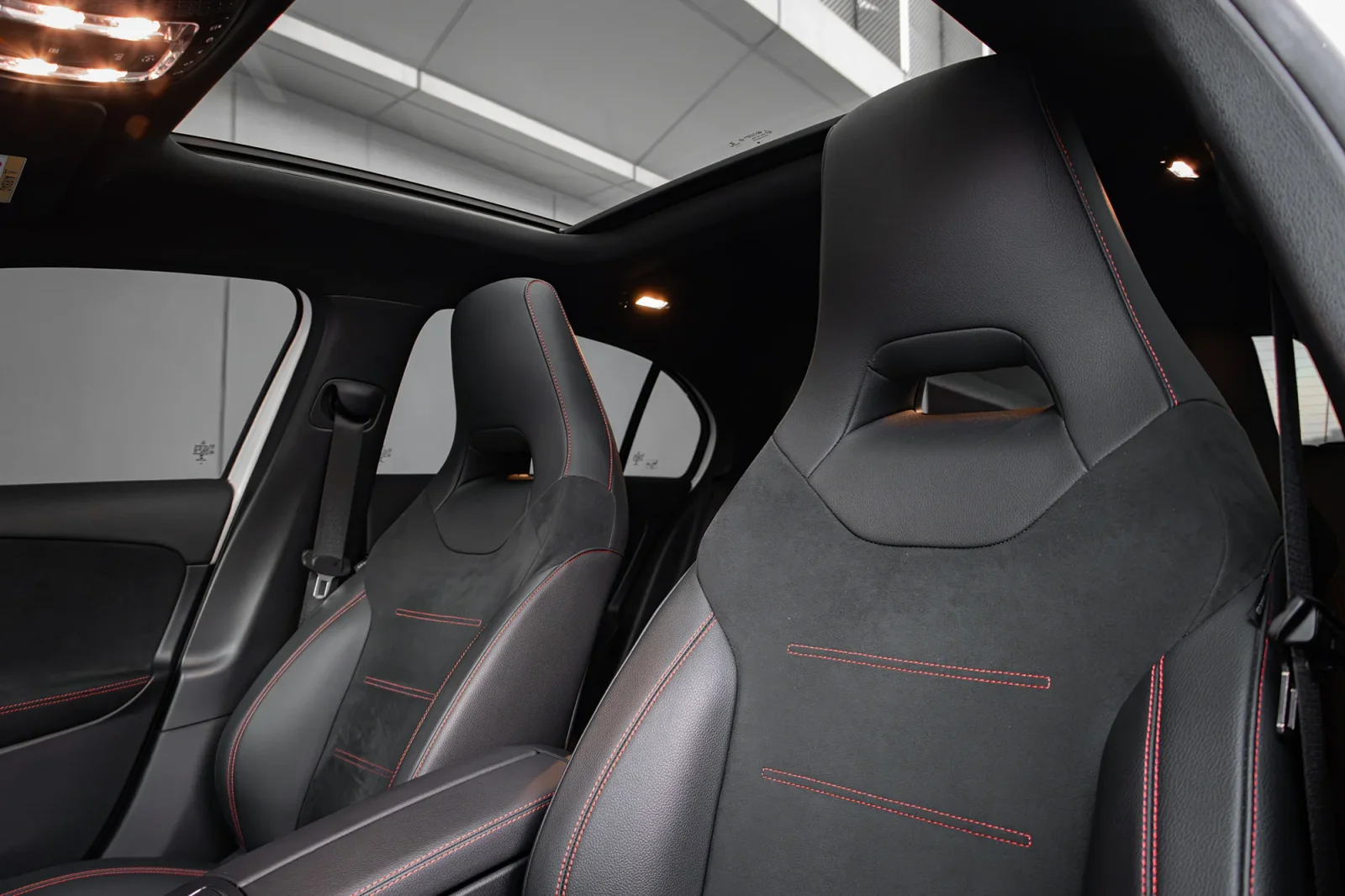 Rent Mercedes-Benz A-Class 200 White 2023 in Abu Dhabi - 12 