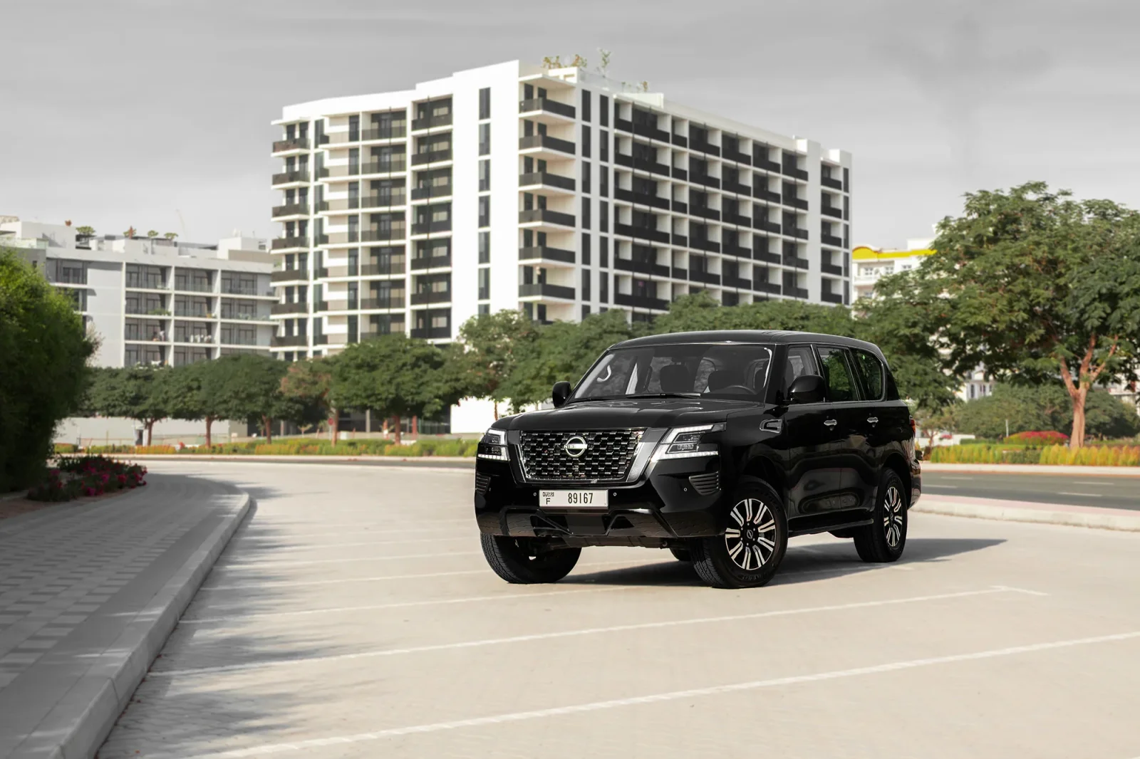Rent Nissan Patrol  Black 2024 in Abu Dhabi - 2 
